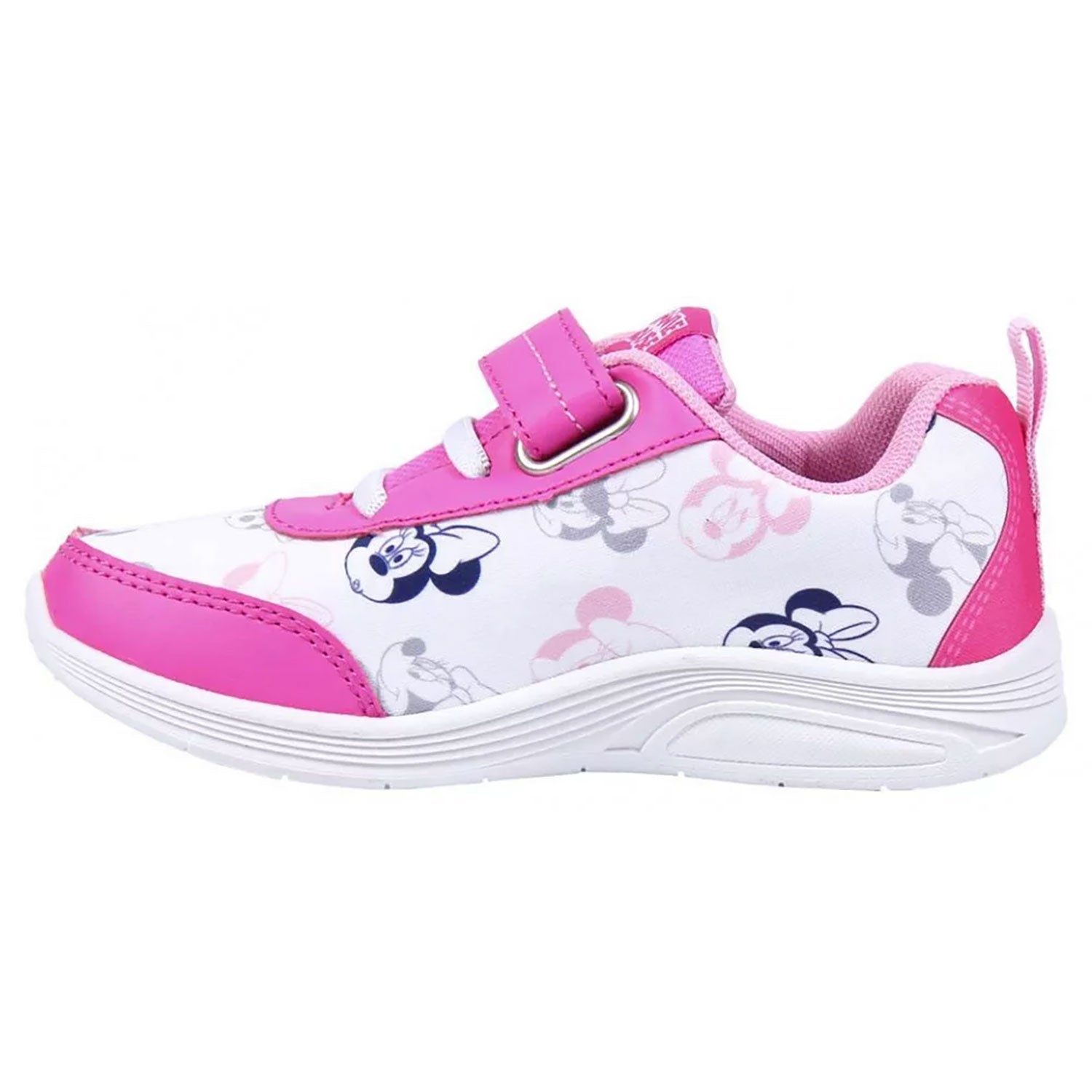 Scarpe sportive Disney Minnie Mouse a strappo per bambina con luci led 4982