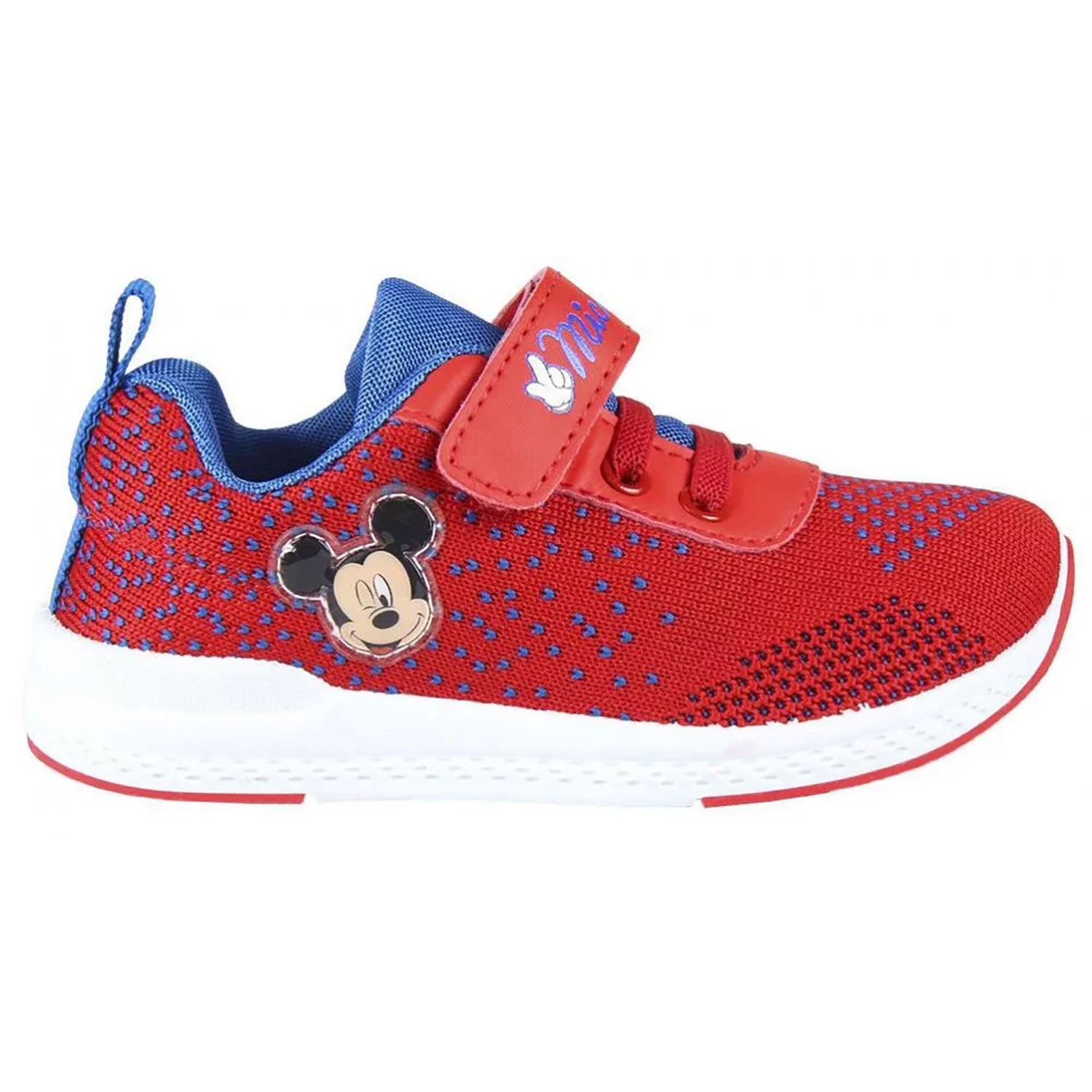 Scarpe Disney Mickey Mouse sneakers sportive a strappo bambino 4992