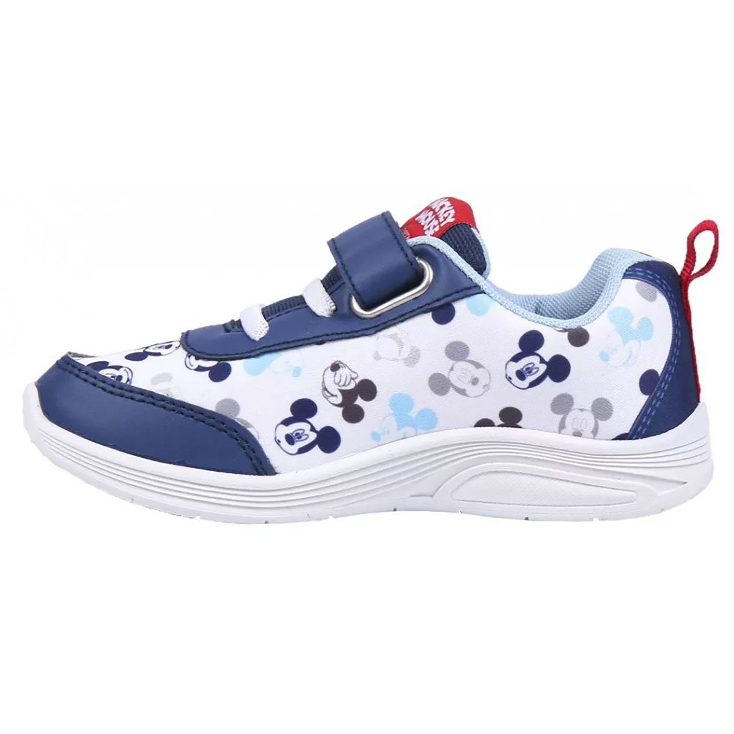 Scarpe Disney Mickey Mouse sneakers sportive a strappo bambino con luci led 4994