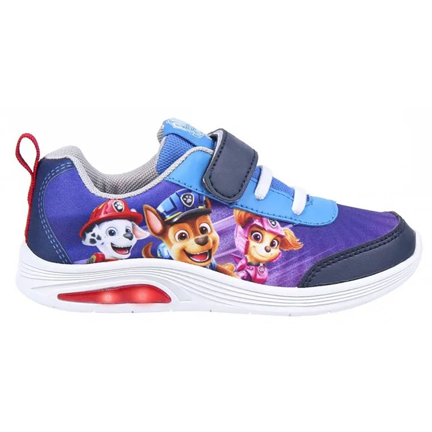 Scarpe Paw Patrol sneakers sportive a strappo bambino con luci led 4995