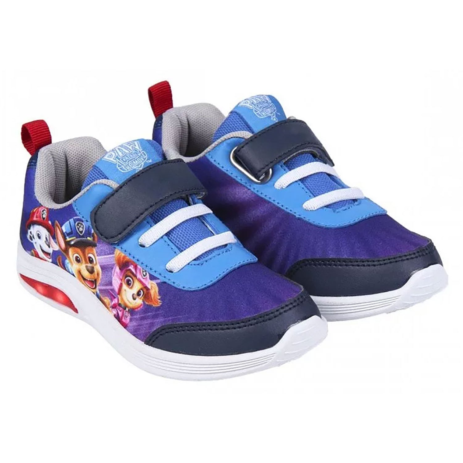 Scarpe Paw Patrol sneakers sportive a strappo bambino con luci led 4995