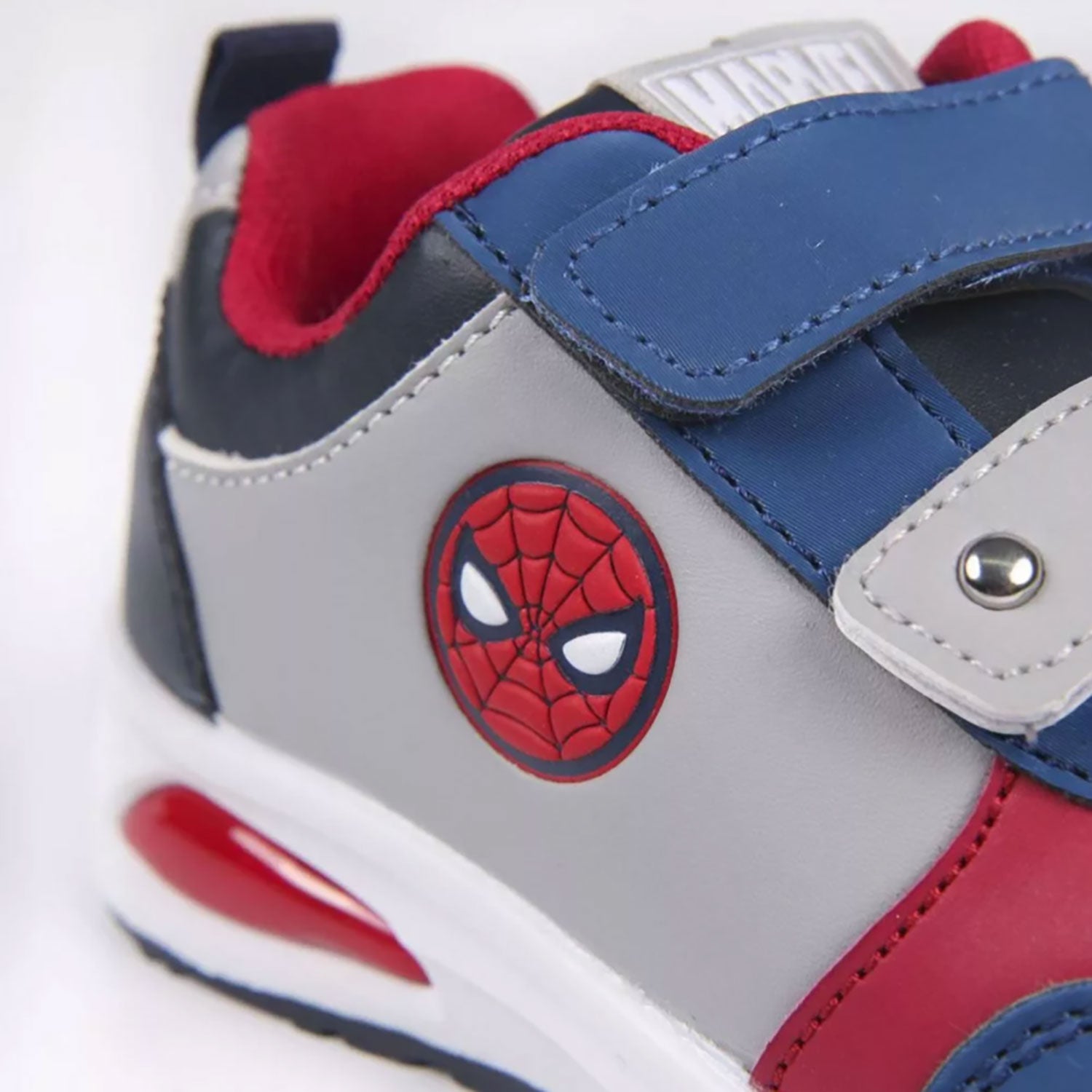 Scarpe Marvel Spiderman sneakers sportive a strappo bambino con luci led 4998