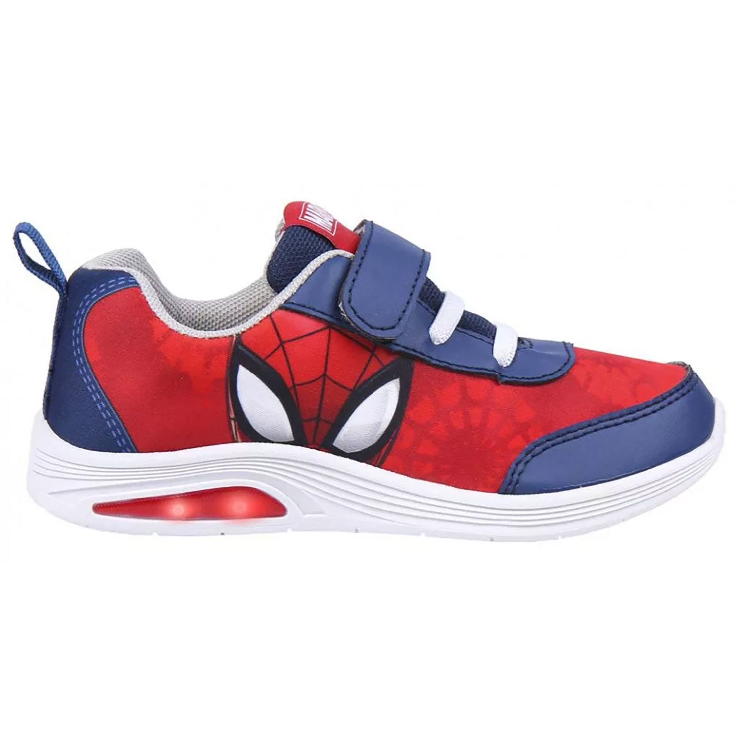 Scarpe Marvel Spiderman sneakers sportive a strappo bambino con luci led 4999