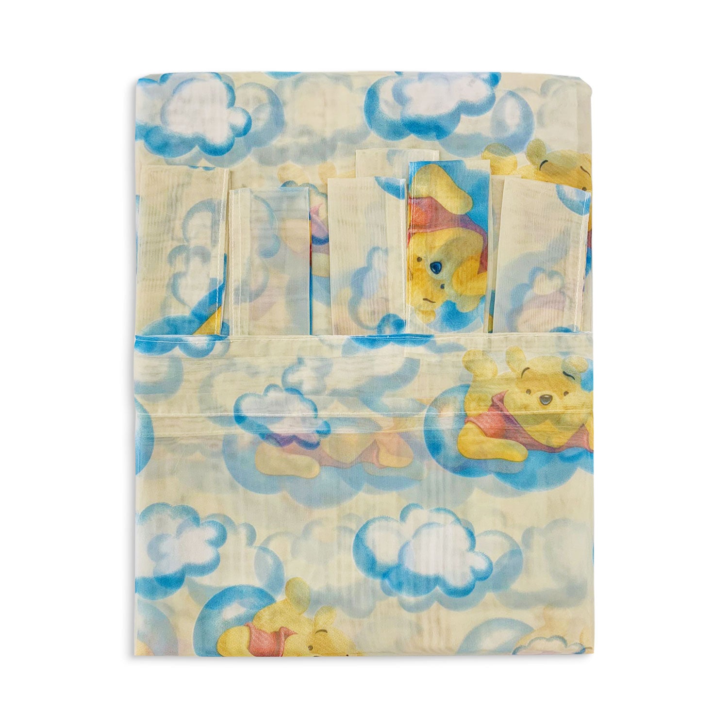 Tenda Winnie the Pooh Disney 1 Velo ufficiale con passanti 140x290cm 5093