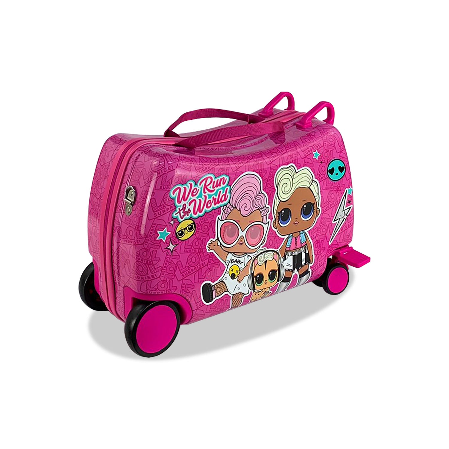 Valigia Trolley per bambina LOL Surprise bagaglio a mano spinner rigida 5336