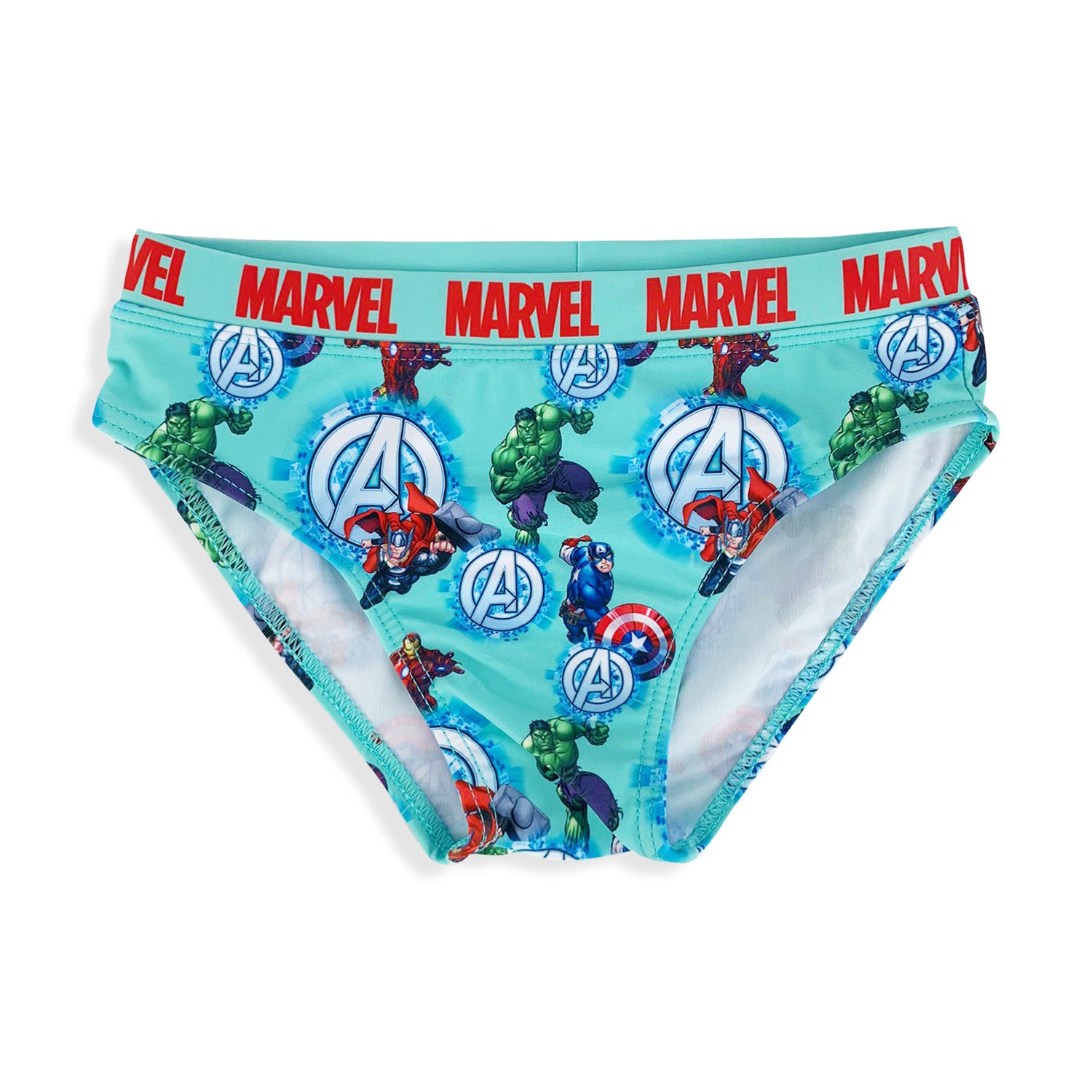 Costume da mare ufficiale Marvel Avengers per bambino slip bagno piscina 5350