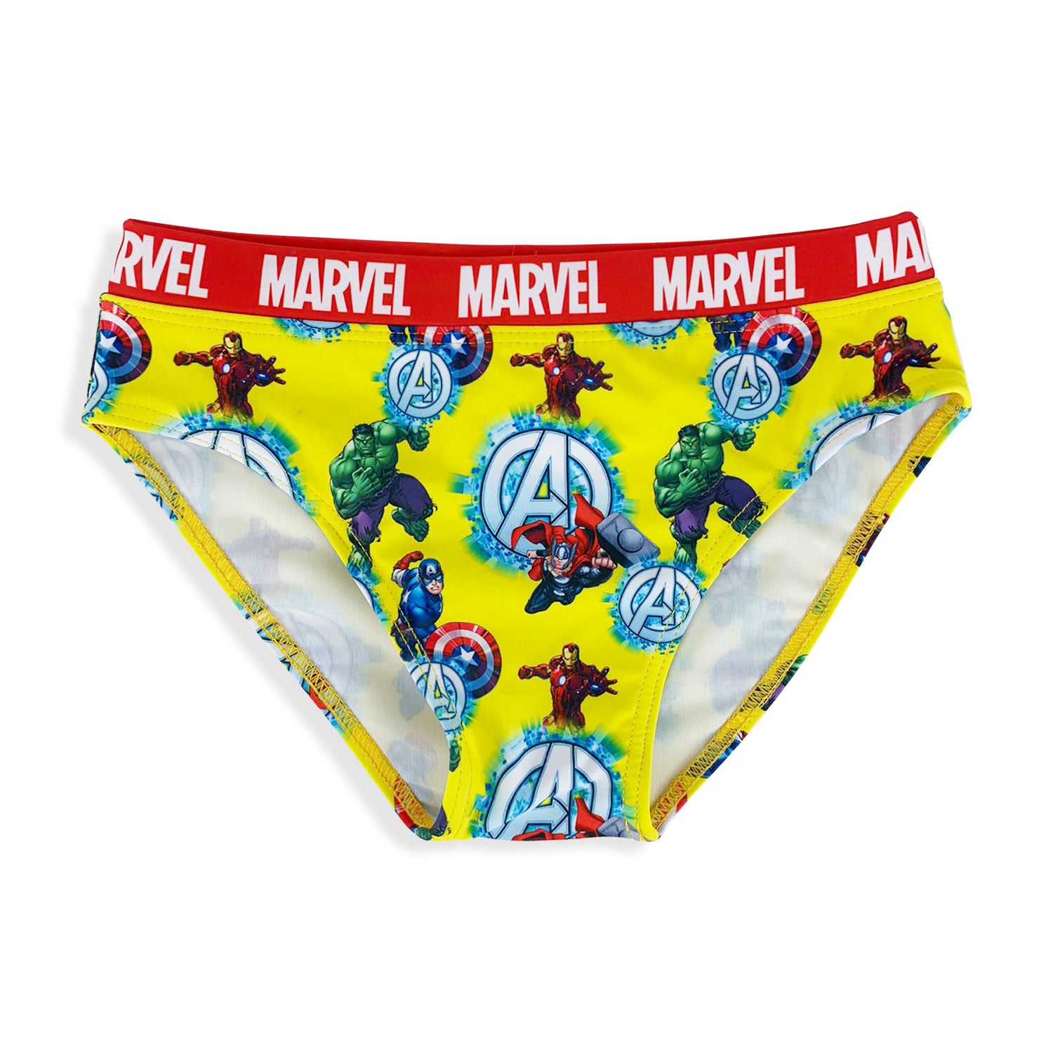 Costume da mare ufficiale Marvel Avengers per bambino slip bagno piscina 5350