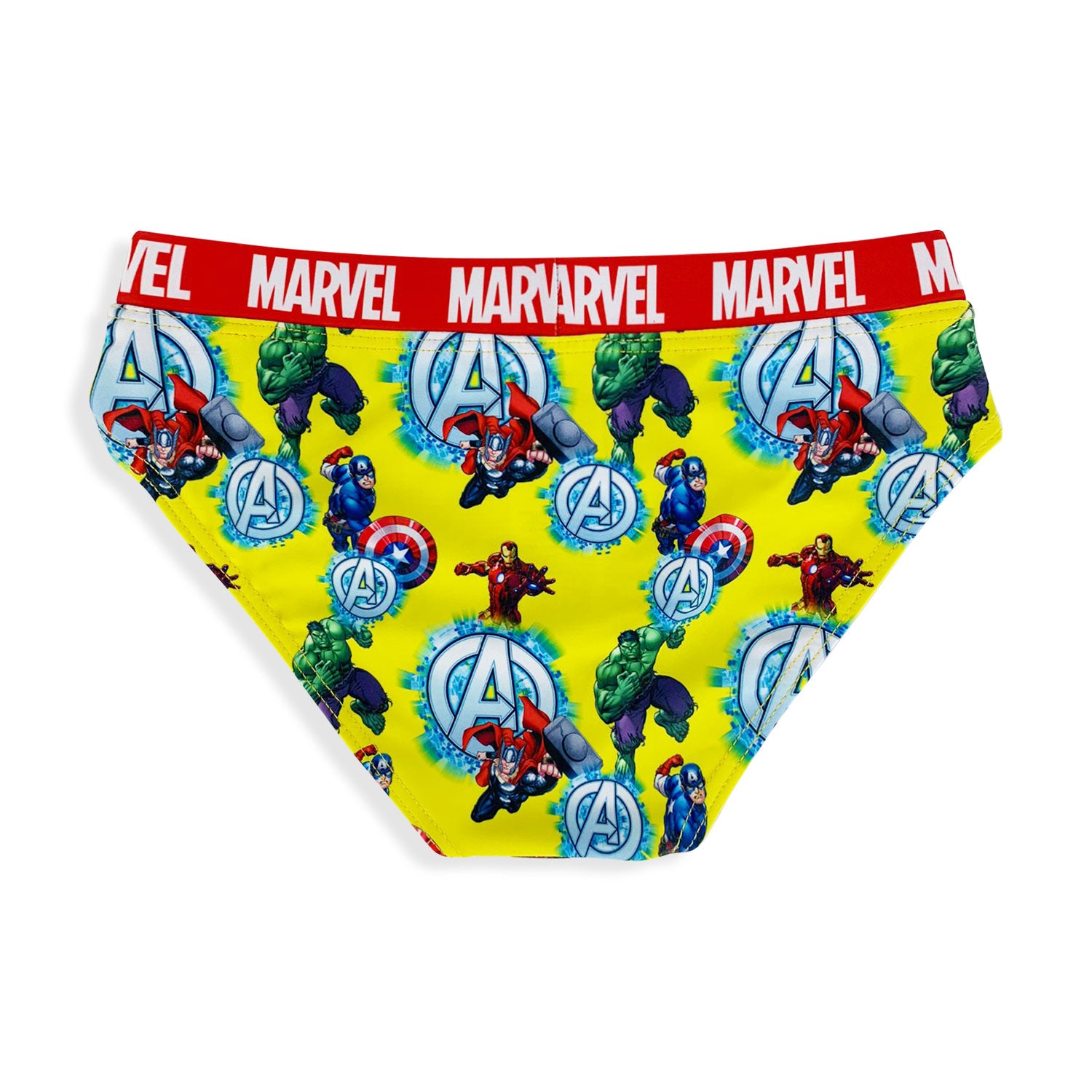 Costume da mare ufficiale Marvel Avengers per bambino slip bagno piscina 5350