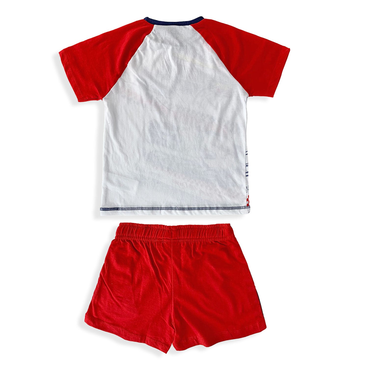 Pigiama bambino Disney Cars t-shirt e pantaloncino in cotone stampato 5372