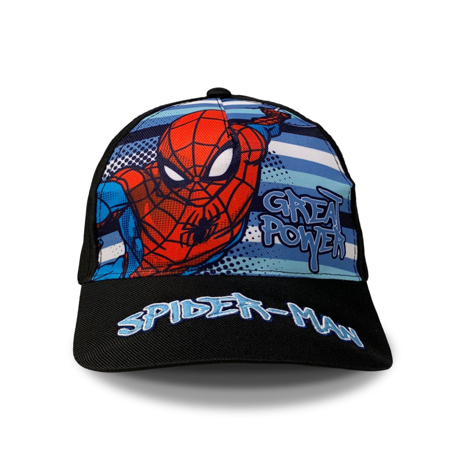 Cappellino per bambino ufficiale Marvel Spiderman berretto con visiera 5453