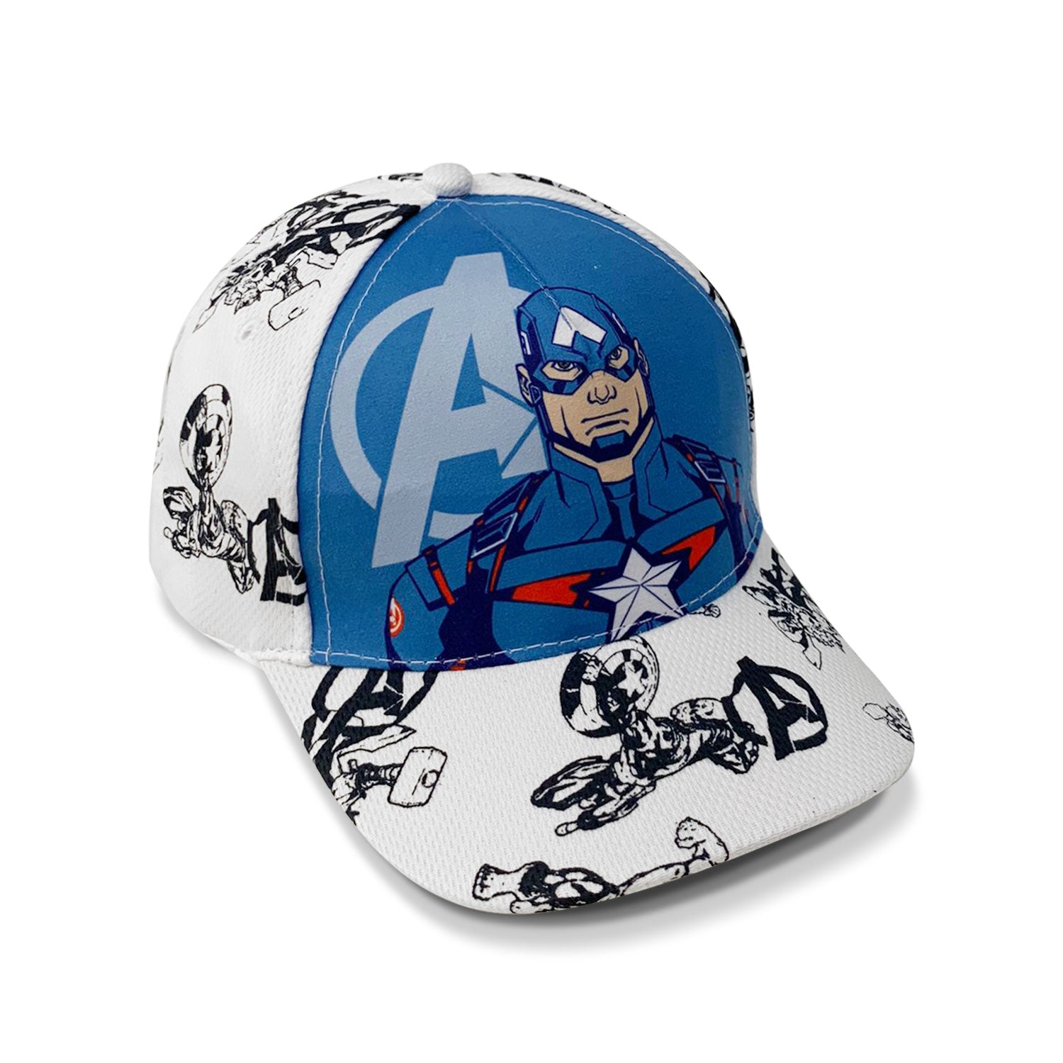 Cappellino per bambino ufficiale Marvel Avengers berretto con visiera 5454