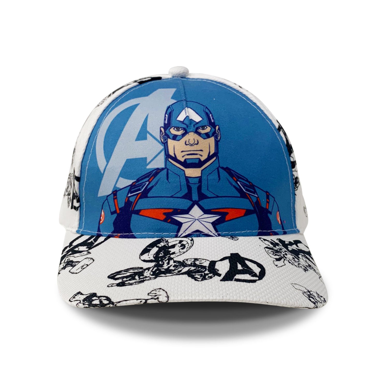 Cappellino per bambino ufficiale Marvel Avengers berretto con visiera 5454