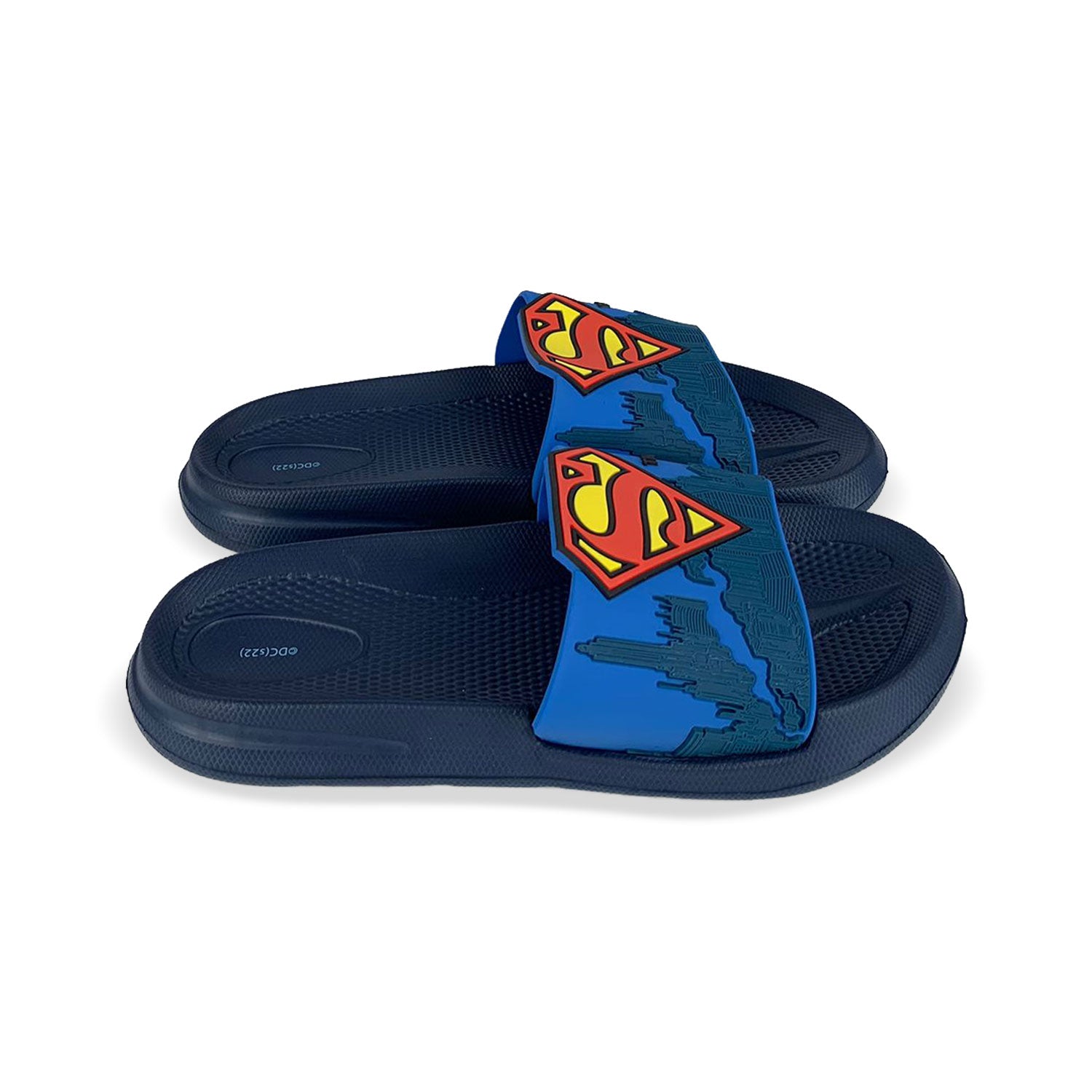 Ciabatte piscina mare in gomma Superman per bambino 5475