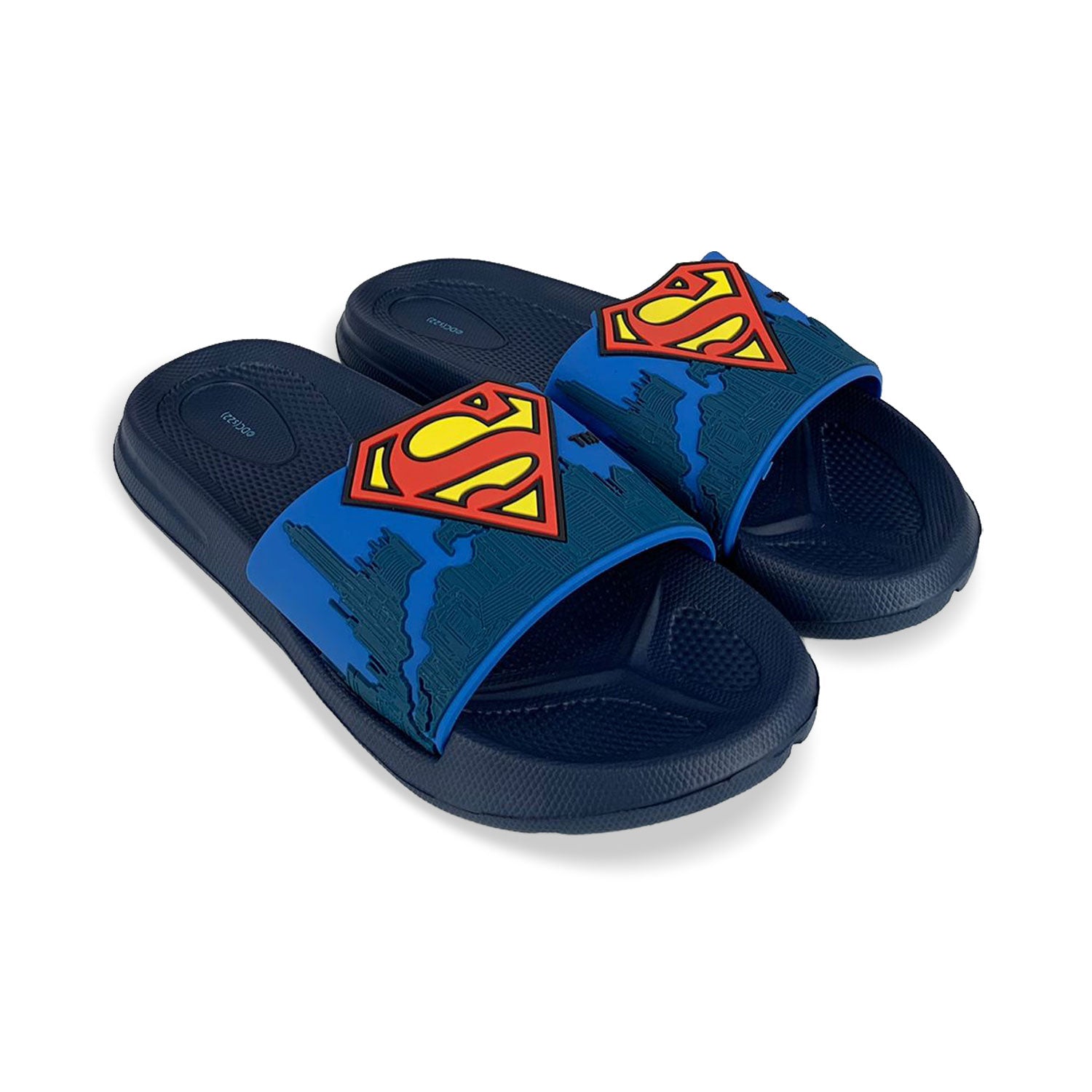 Ciabatte piscina mare in gomma Superman per bambino 5475