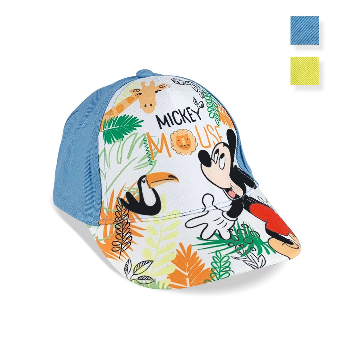 Cappellino per bambino Disney Mickey Mouse berretto con visiera 5490