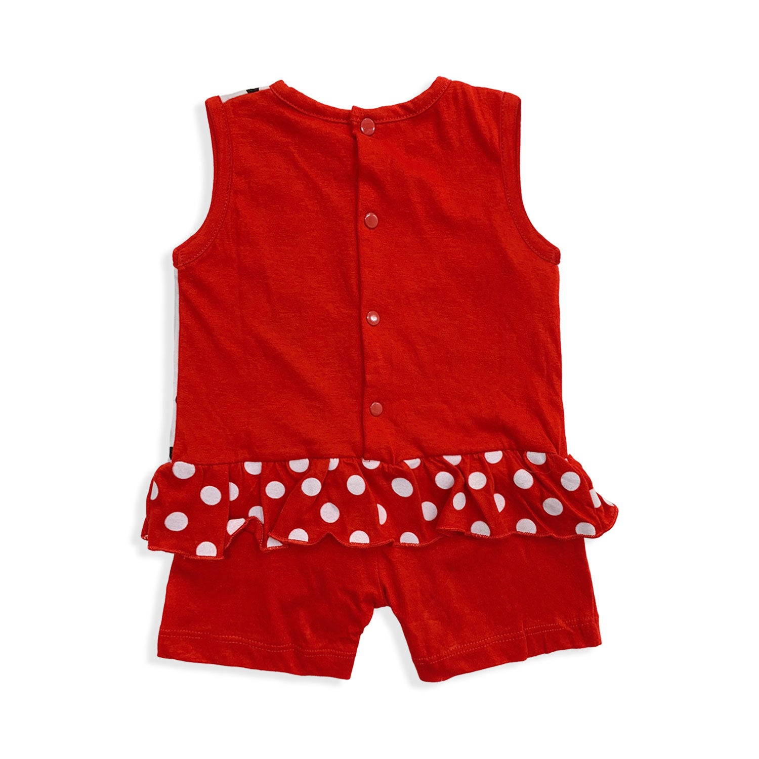 Tutina Disney Pagliaccetto neonato Minnie Mouse estiva in cotone bimba 5498