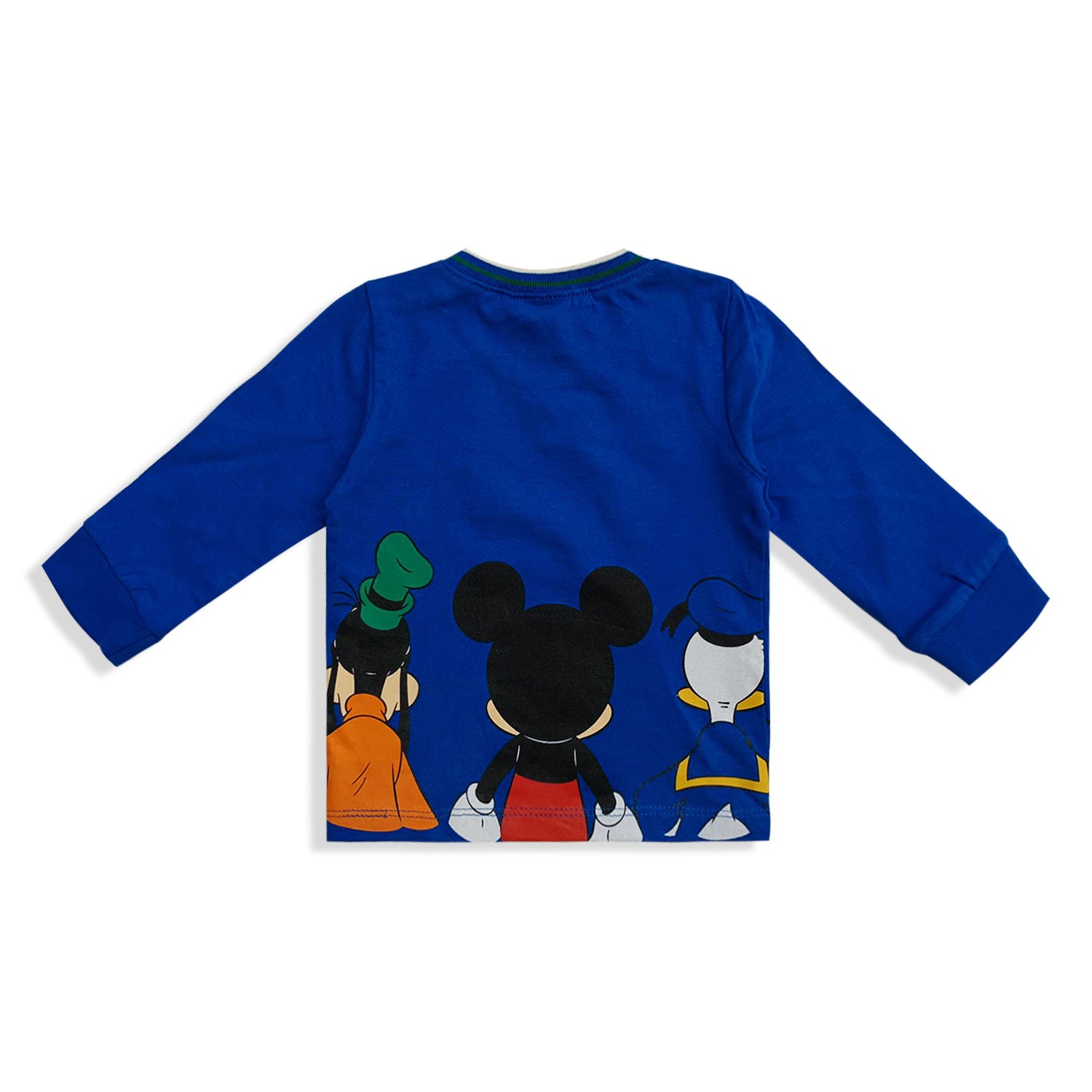 Maglia neonato Disney Mickey Mouse e friends in cotone bimbo maniche lunghe 5534