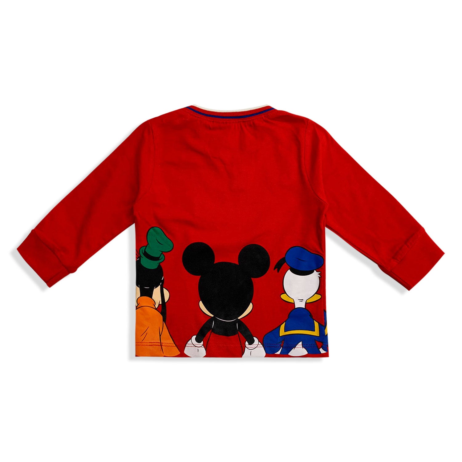 Maglia neonato Disney Mickey Mouse e friends in cotone bimbo maniche lunghe 5534
