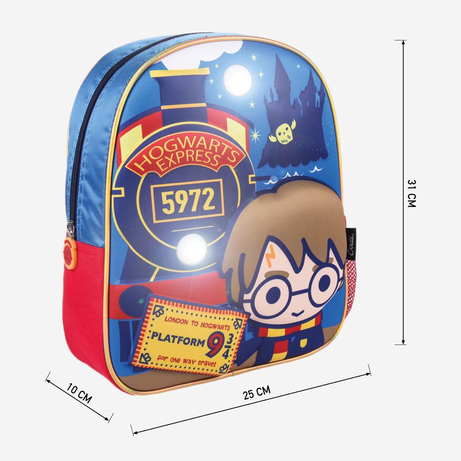 Zaino Harry Potter zainetto ufficiale con bretelle bambino scuola asil