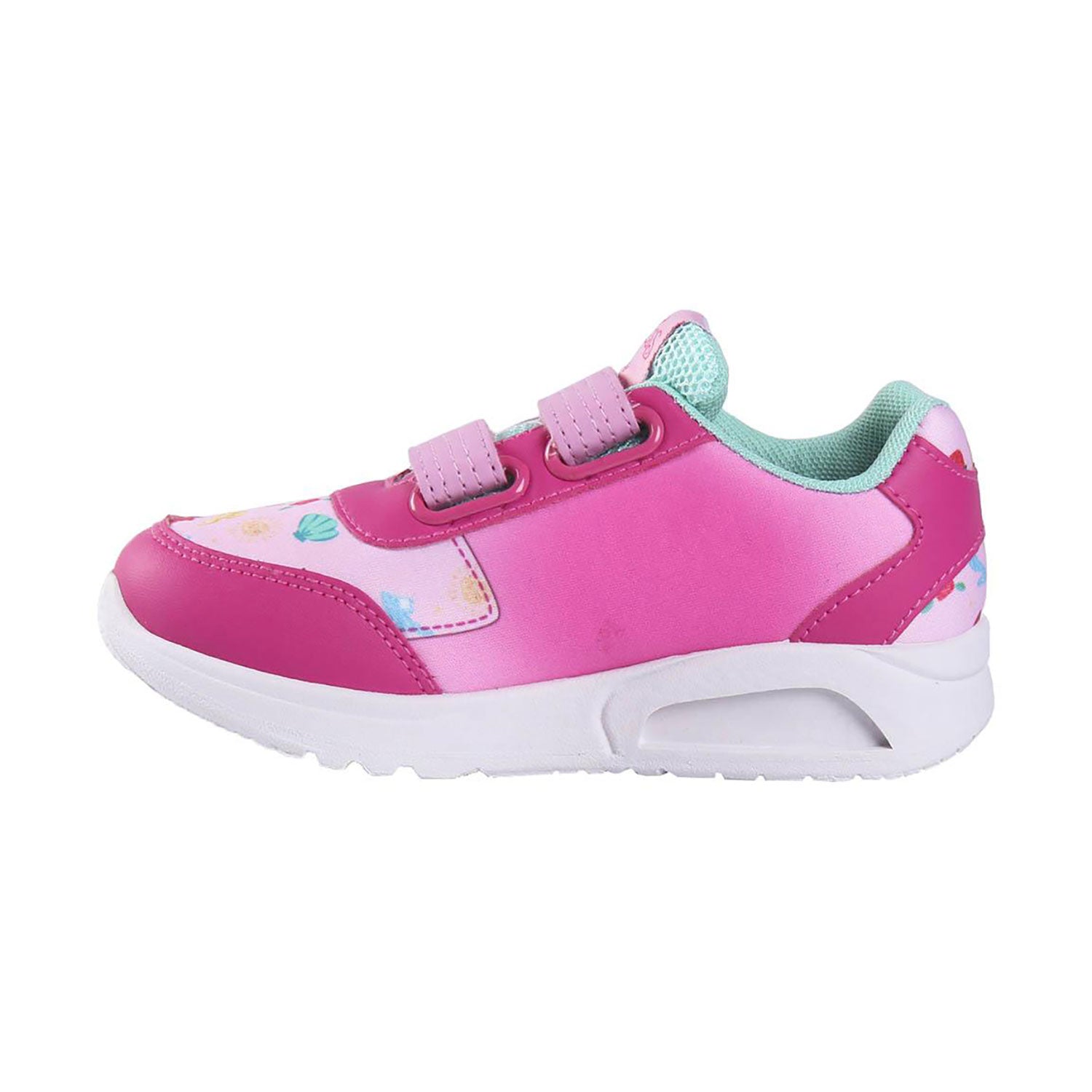 Scarpe sportive Disney Princess a strappo per bambina con luci led 5549