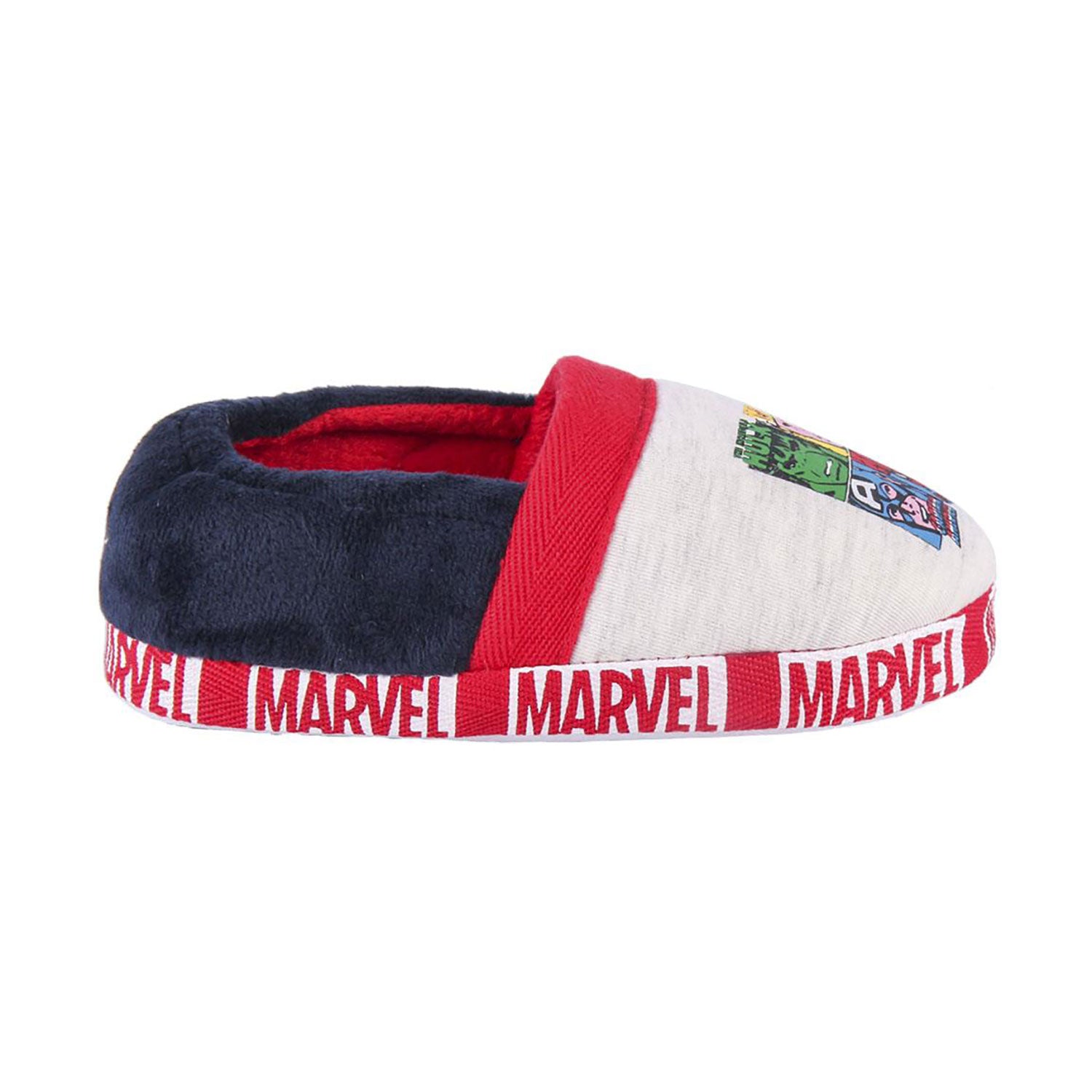 Pantofole invernali chiuse Marvel Avengers antiscivolo bambino Hulk Thor 5554