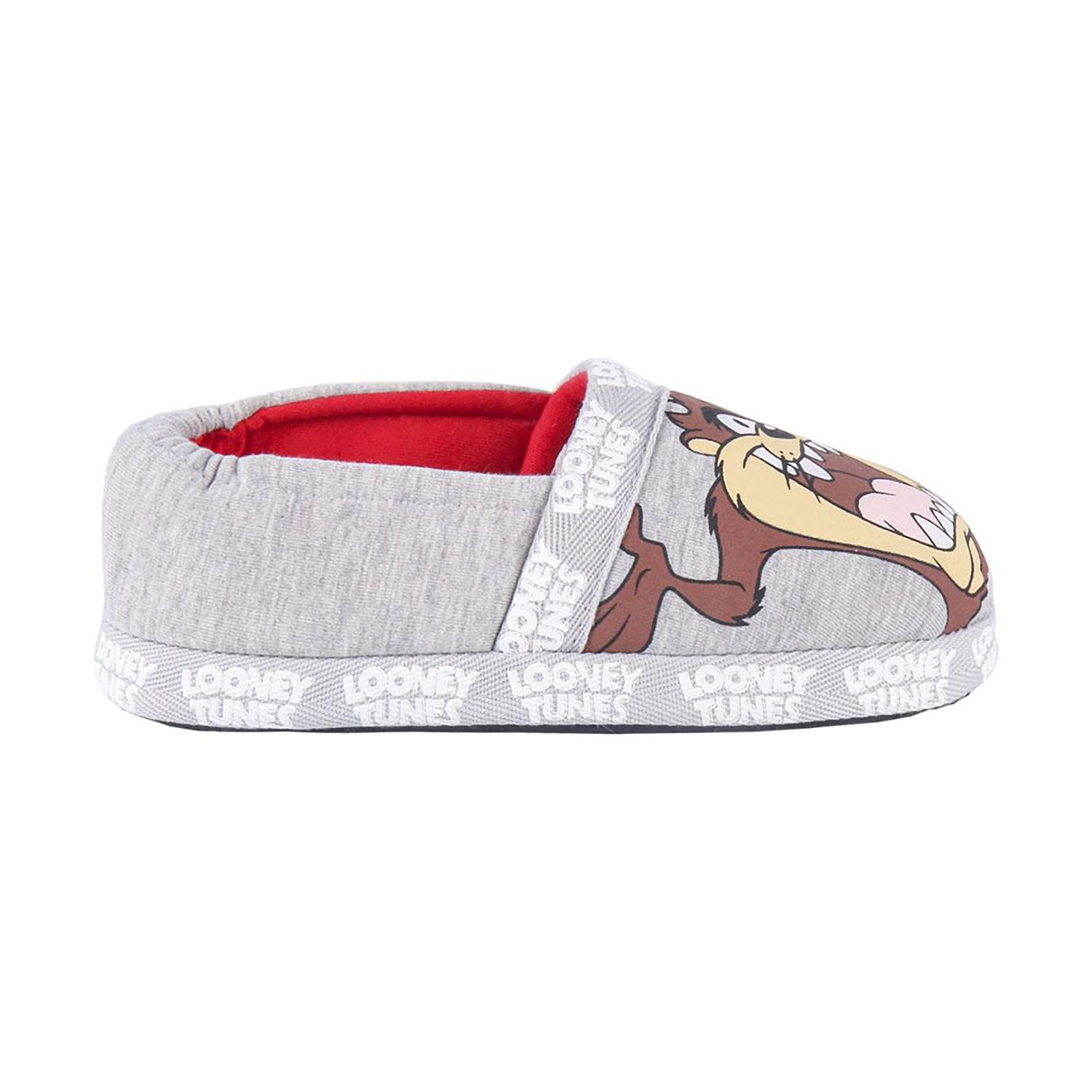 Pantofole invernali chiuse Looney Tunes antiscivolo bambino Tazmania 5556