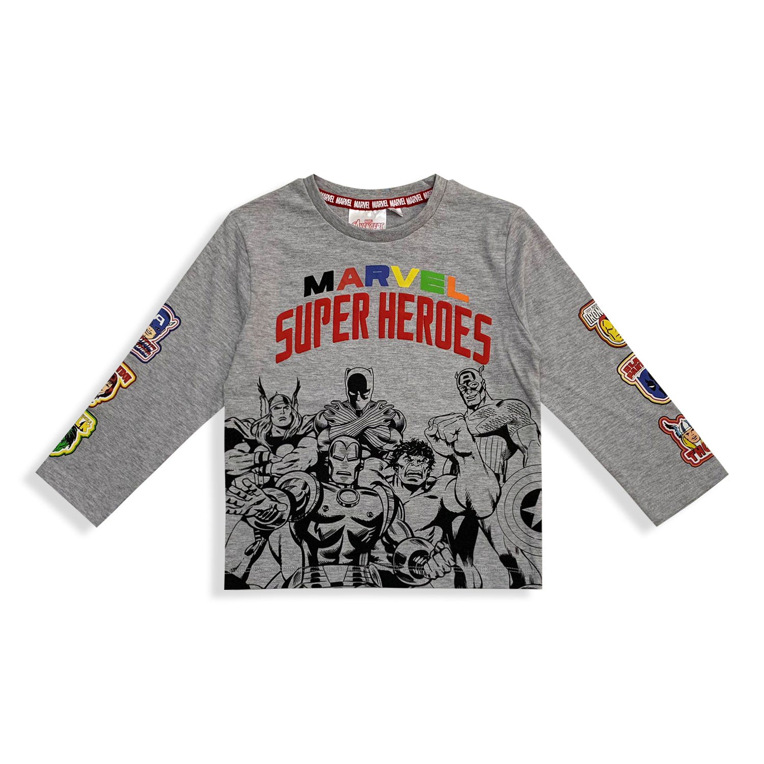 Marvel Avengers Blu - Abbigliamento T-shirts a maniche lunghe Bambino Marvel Avengers Blu - Abbigliamento T-shirts a maniche lunghe Bambino