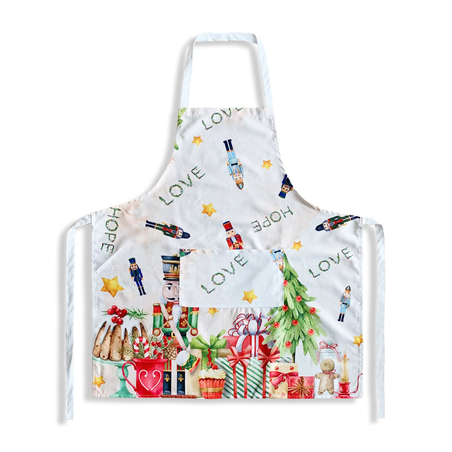 Grembiule da cucina Natalizio antimacchia con tasca Idea regalo Natale 5646