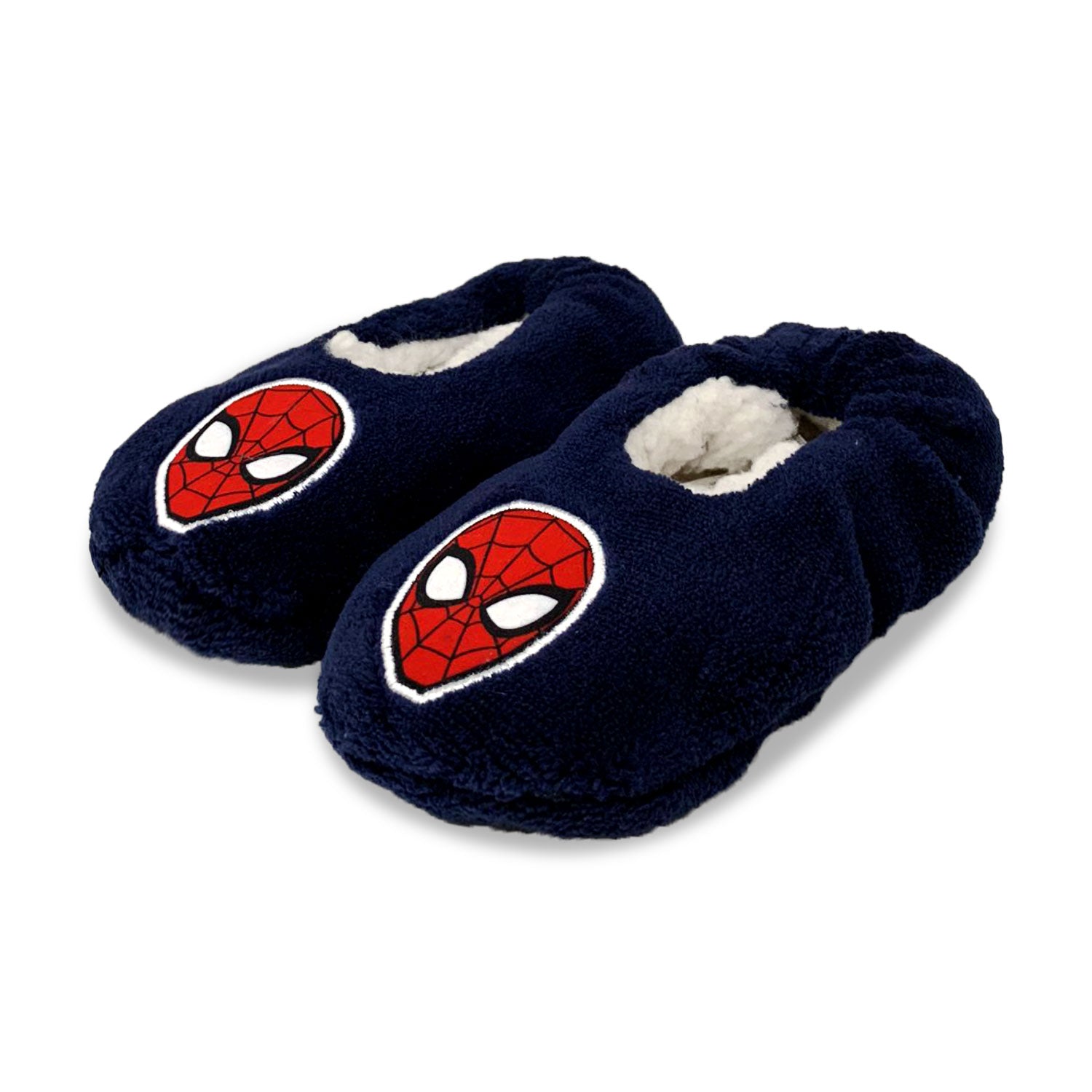 Pantofole invernali chiuse Marvel Spiderman antiscivolo peluche bambino 5673