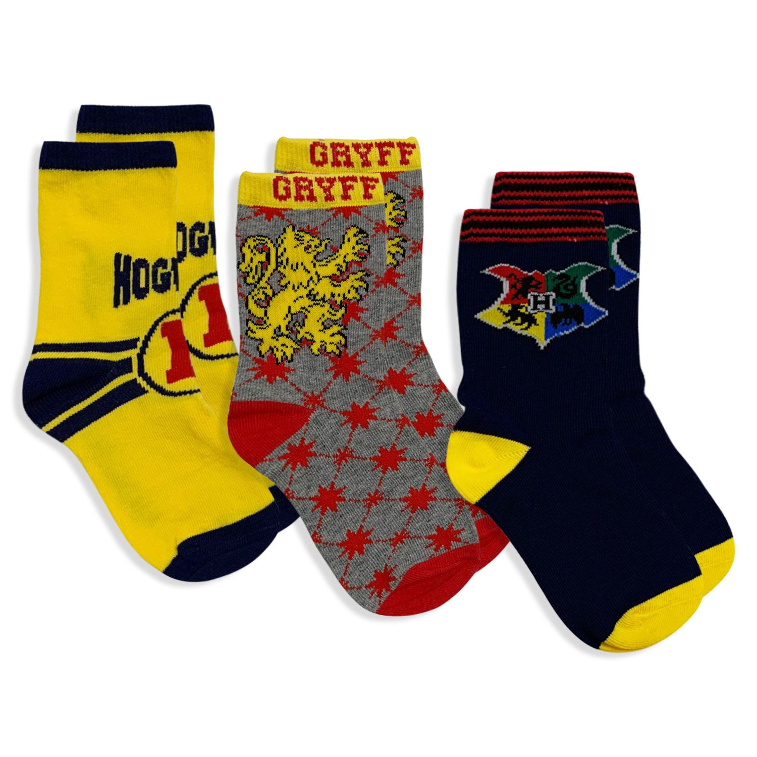 Calzini Harry Potter set 3 paia per bambino in cotone Calze Bimbo 5678