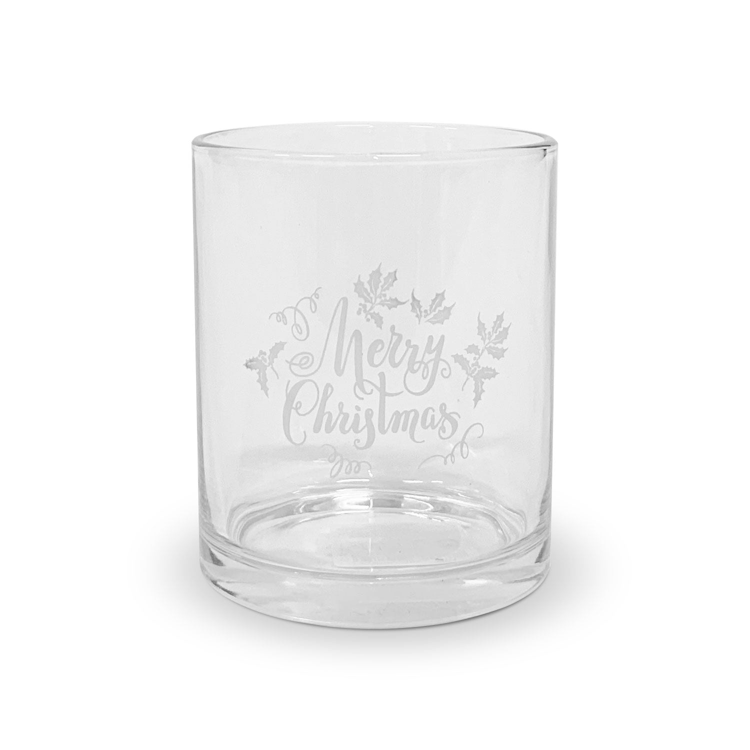 Bicchieri da acqua natalizi Nuvole di Stoffa in vetro con decori natale 6pz 5712