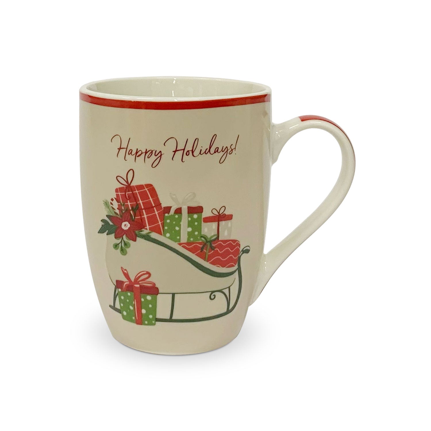 Tazza natalizia Nuvole di Stoffa Mug Decoro Idea regalo Natale 350ml 5737