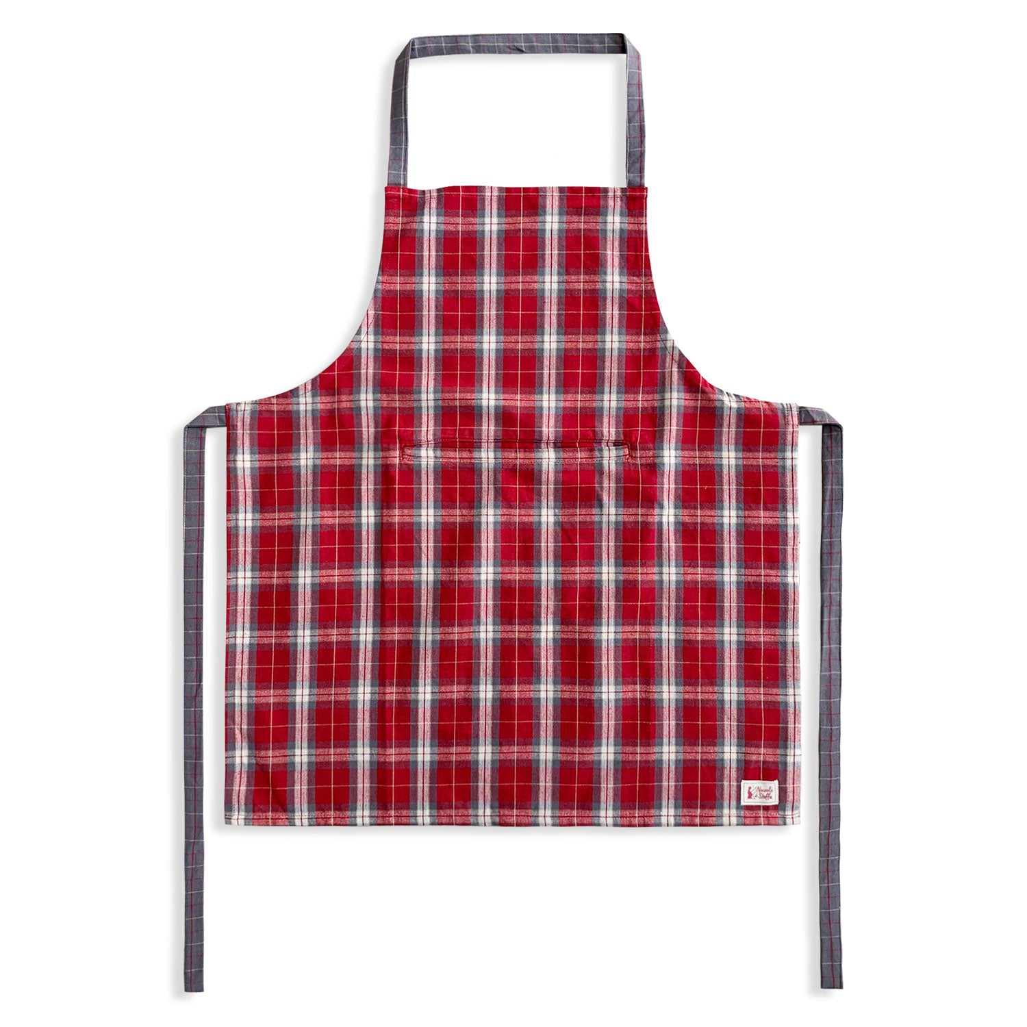 Grembiule da cucina Natalizio Nuvole di Stoffa con tasca Idea regalo Natale 5744