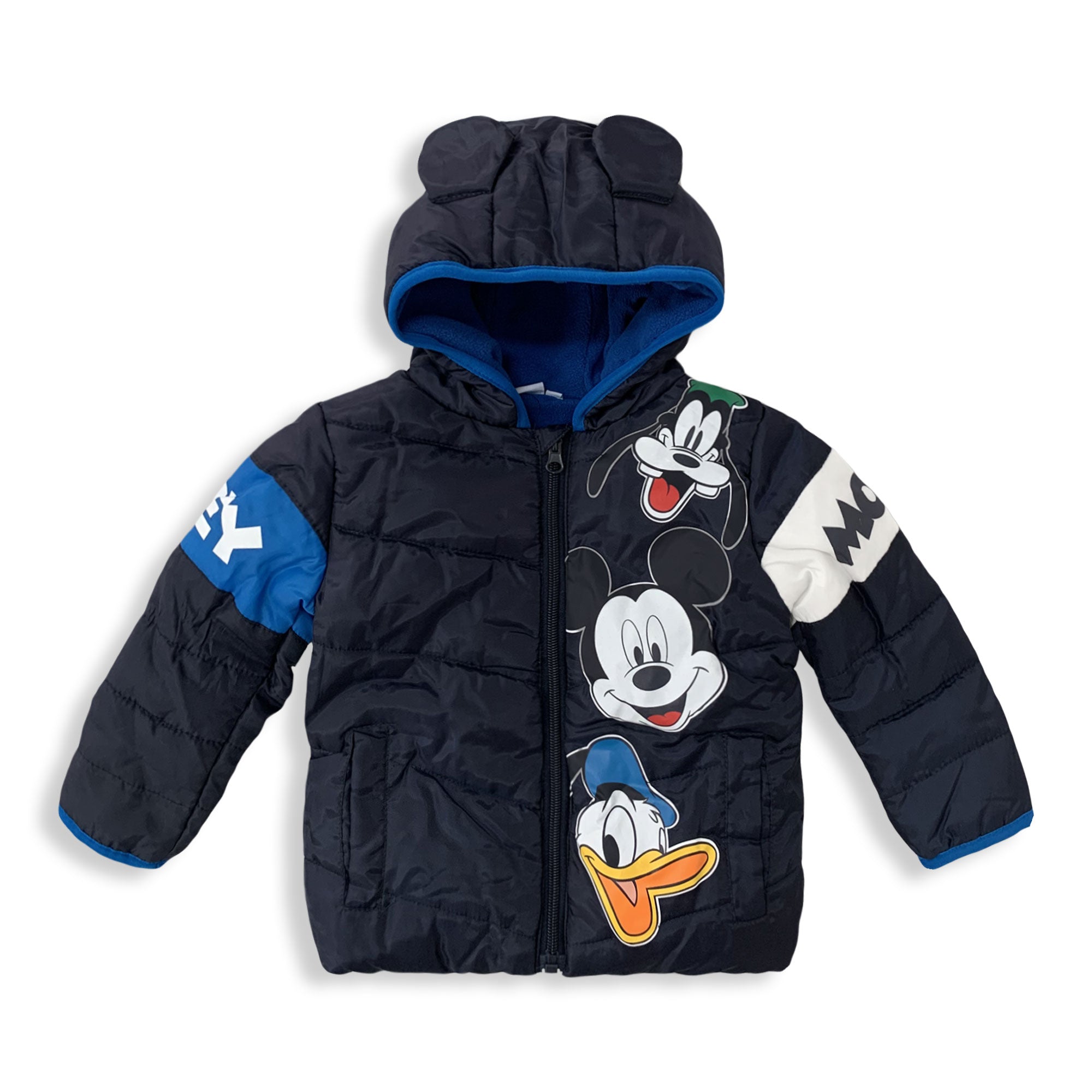Giubbotto neonato invernale Disney Mickey Mouse Bimbo con cappuccio 5891