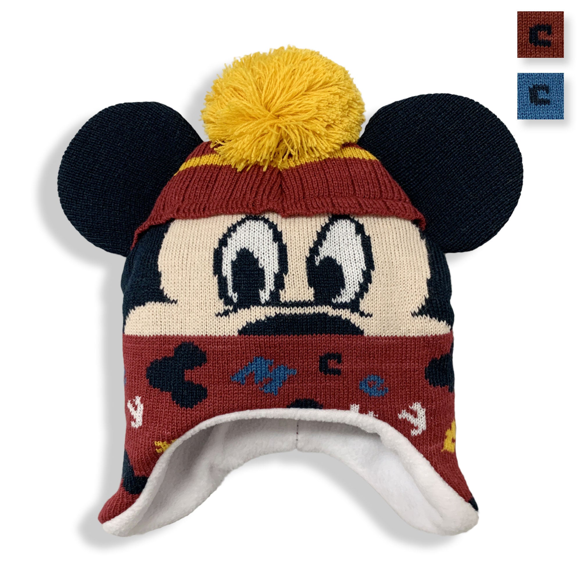 Cappello Disney Mickey Mouse invernale cappellino neonato bimbo 5898