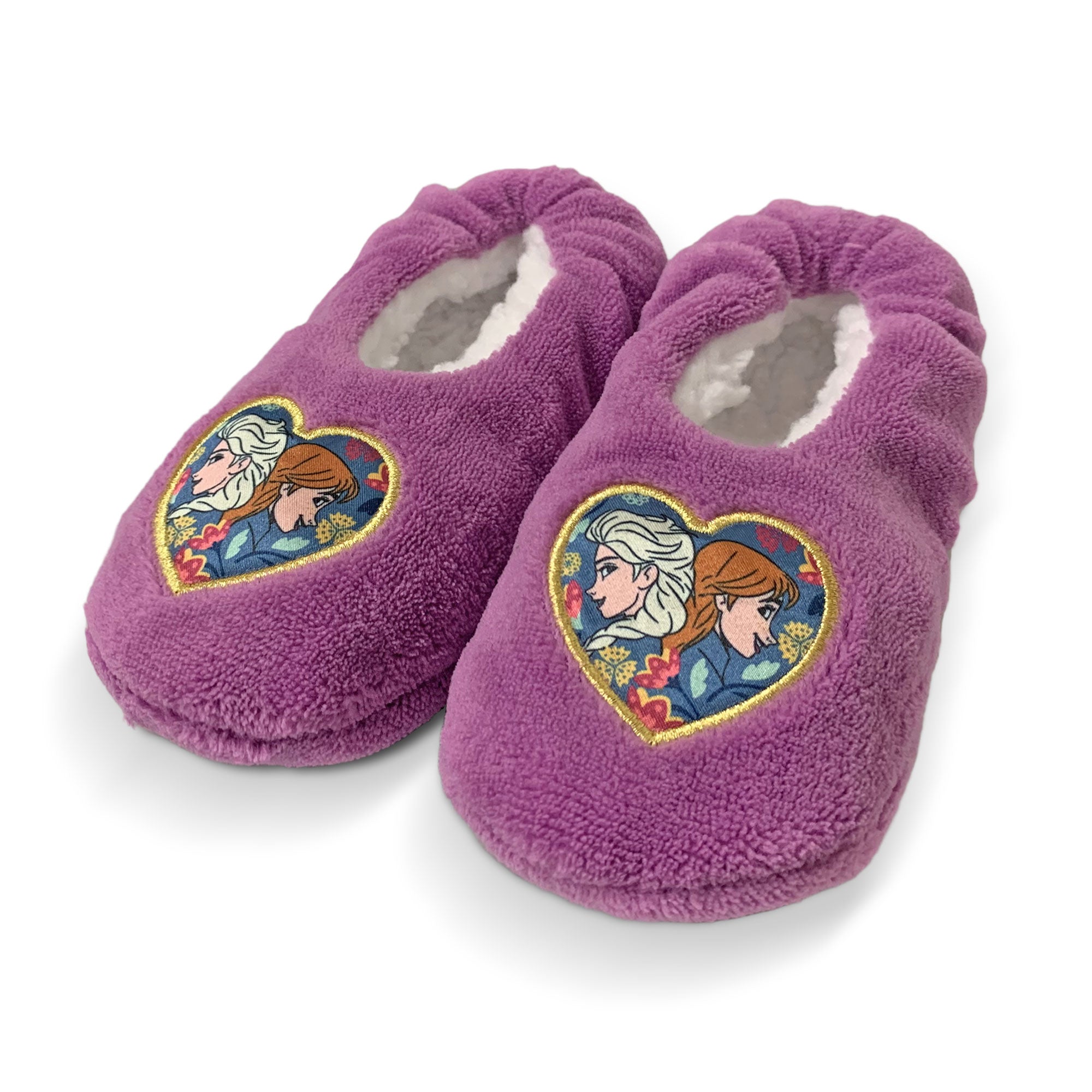 Pantofole invernali chiuse Disney Frozen antiscivolo peluche bambina 5899