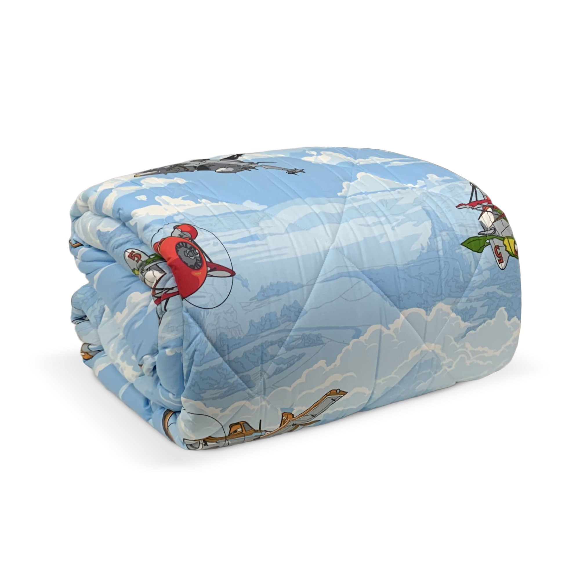 Trapunta Disney Caleffi Planes Volo piumone invernale singola 1 piazza 5920