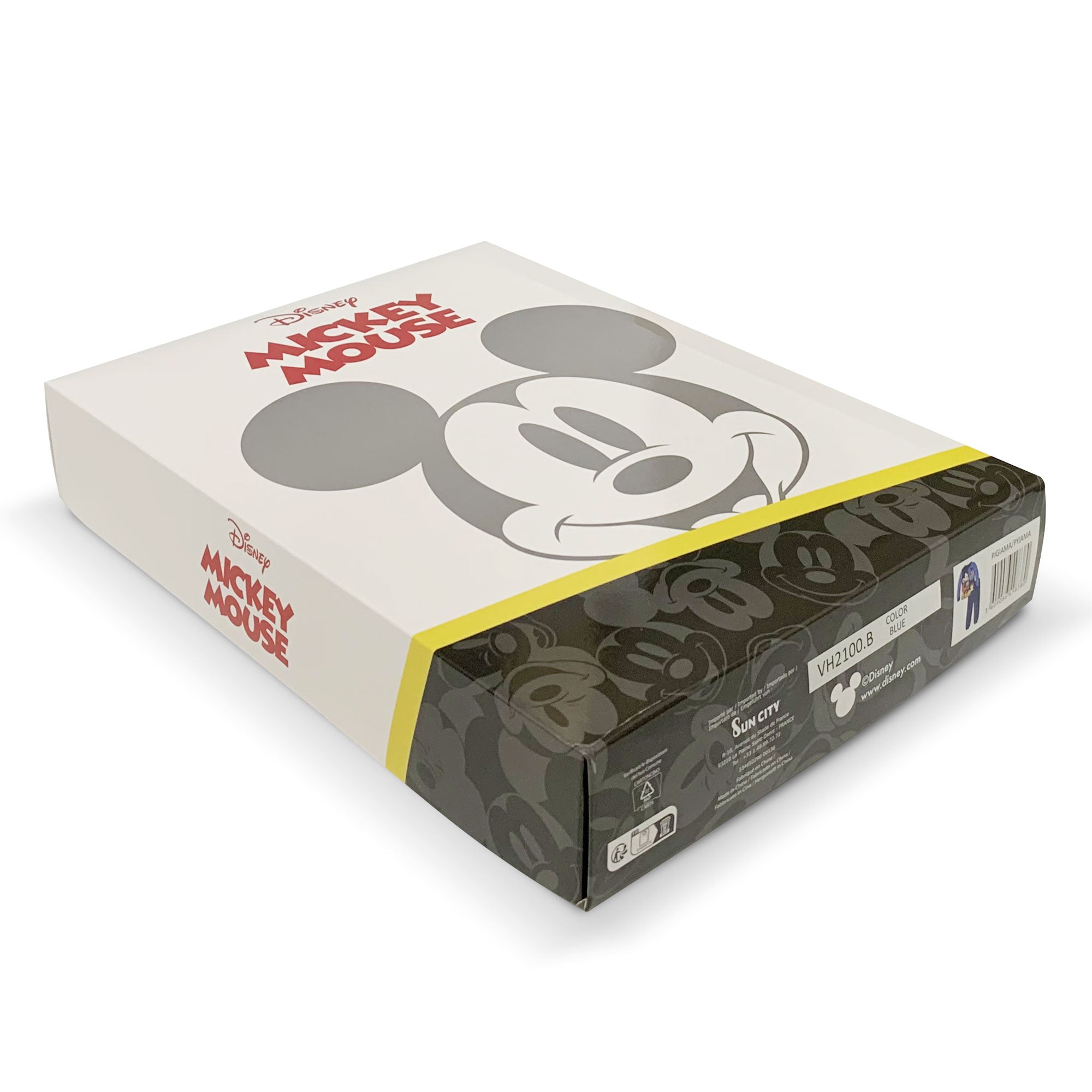 Pigiama Disney Mickey Mouse lungo ufficiale maniche lunghe in pile bambino 5956