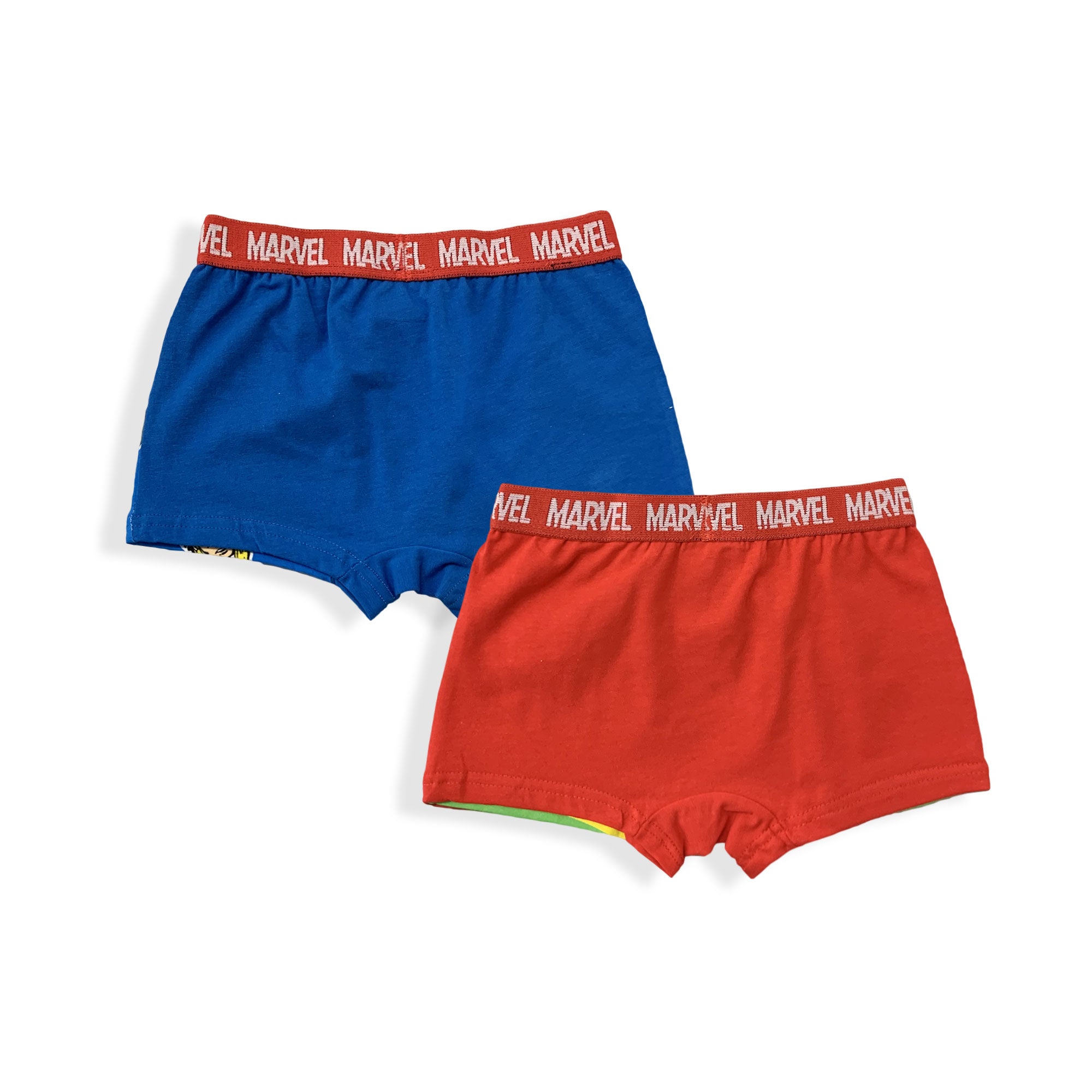 Set 2 Boxer Marvel Avengers ufficiale bambino shorties mutandine intimo 5962