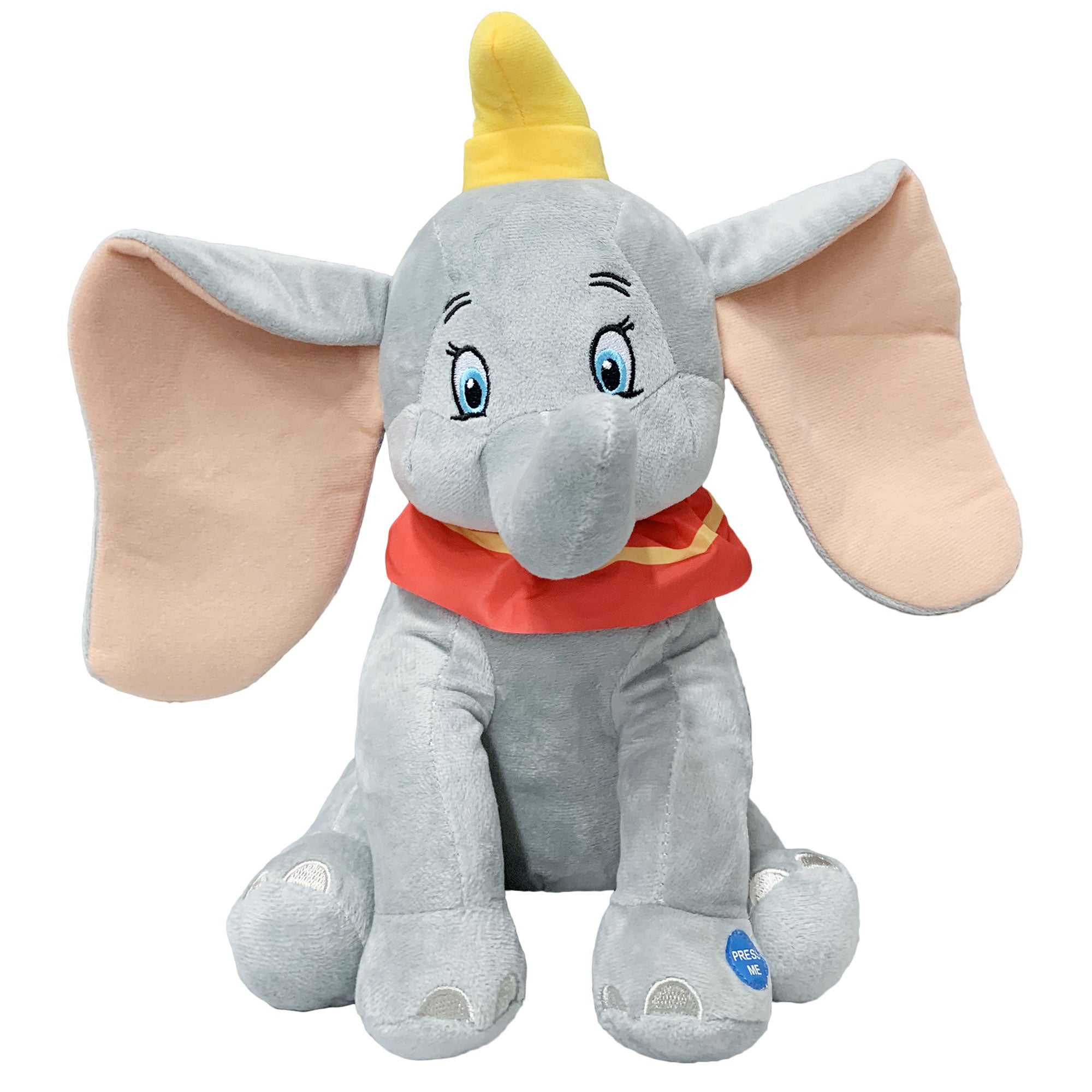 Peluche Disney Dumbo pupazzo 31cm per bambini con suoni 5975