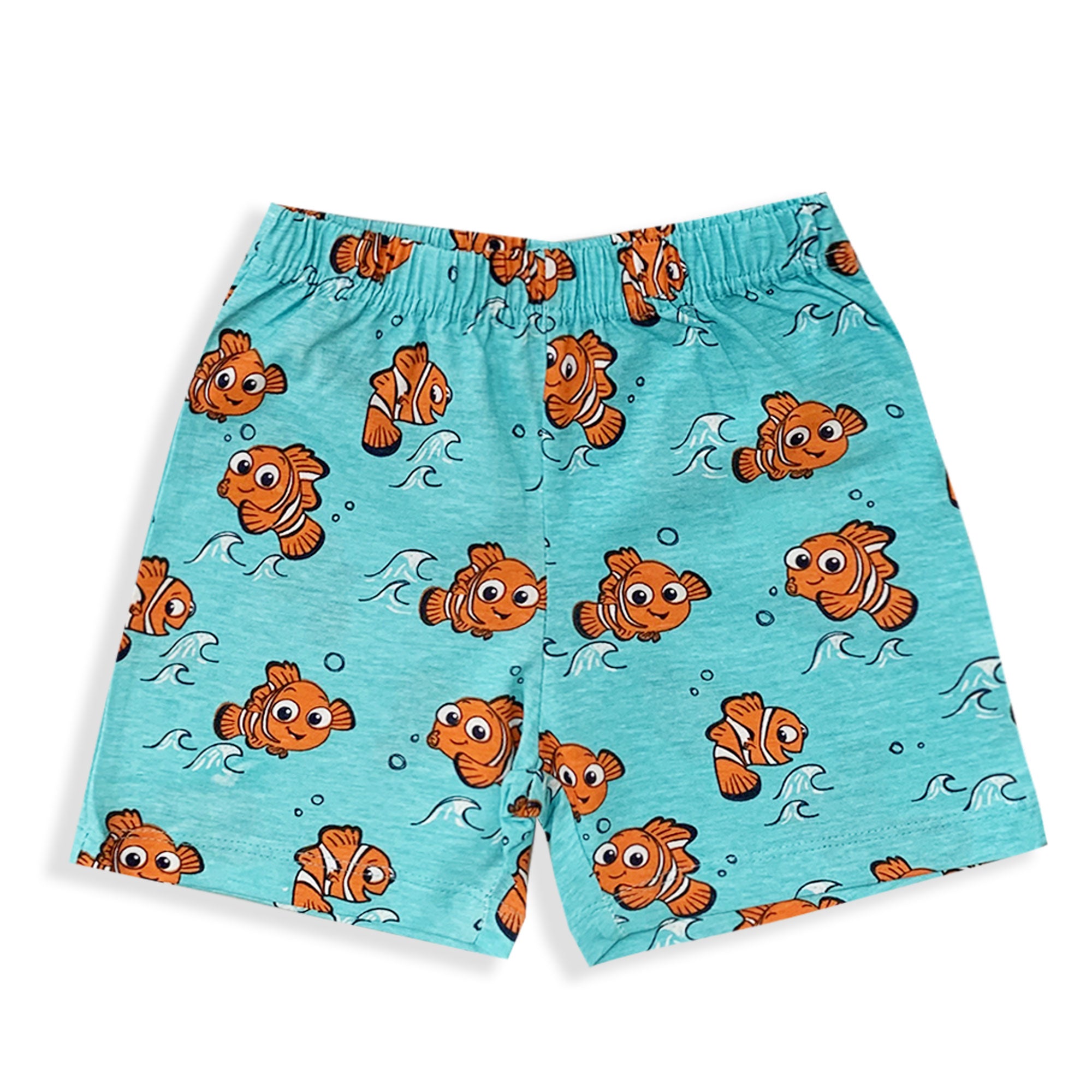 Pigiama bambino Disney Nemo t-shirt e pantaloncino in cotone estivo 6029