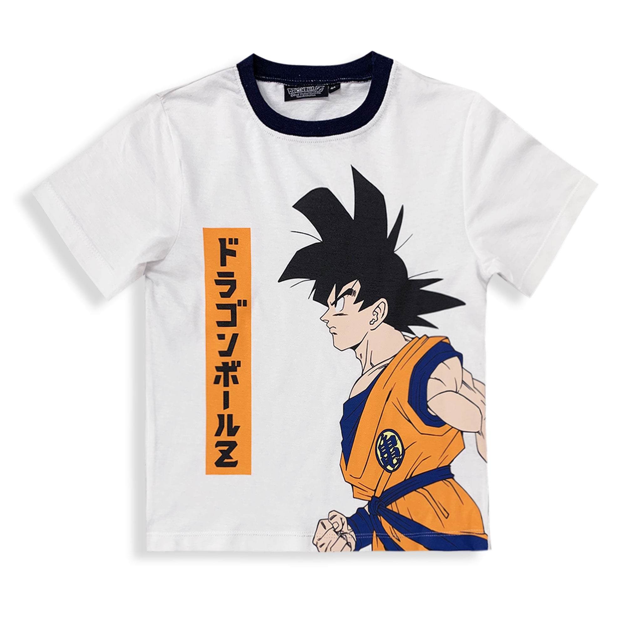 Pigiama bambino Dragon Ball Z Goku t-shirt e pantalone in cotone stampato 6030