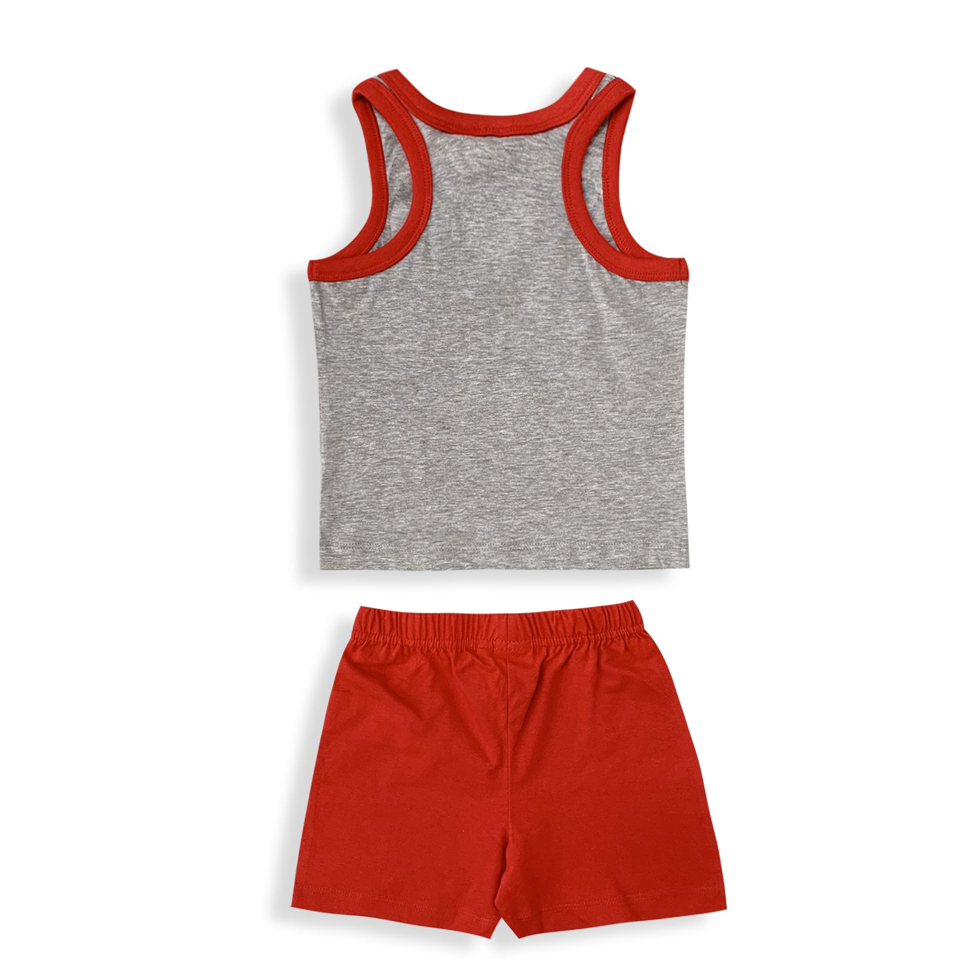 Pigiama bambino Marvel Spiderman canotta e pantaloncino in cotone stampato 6031