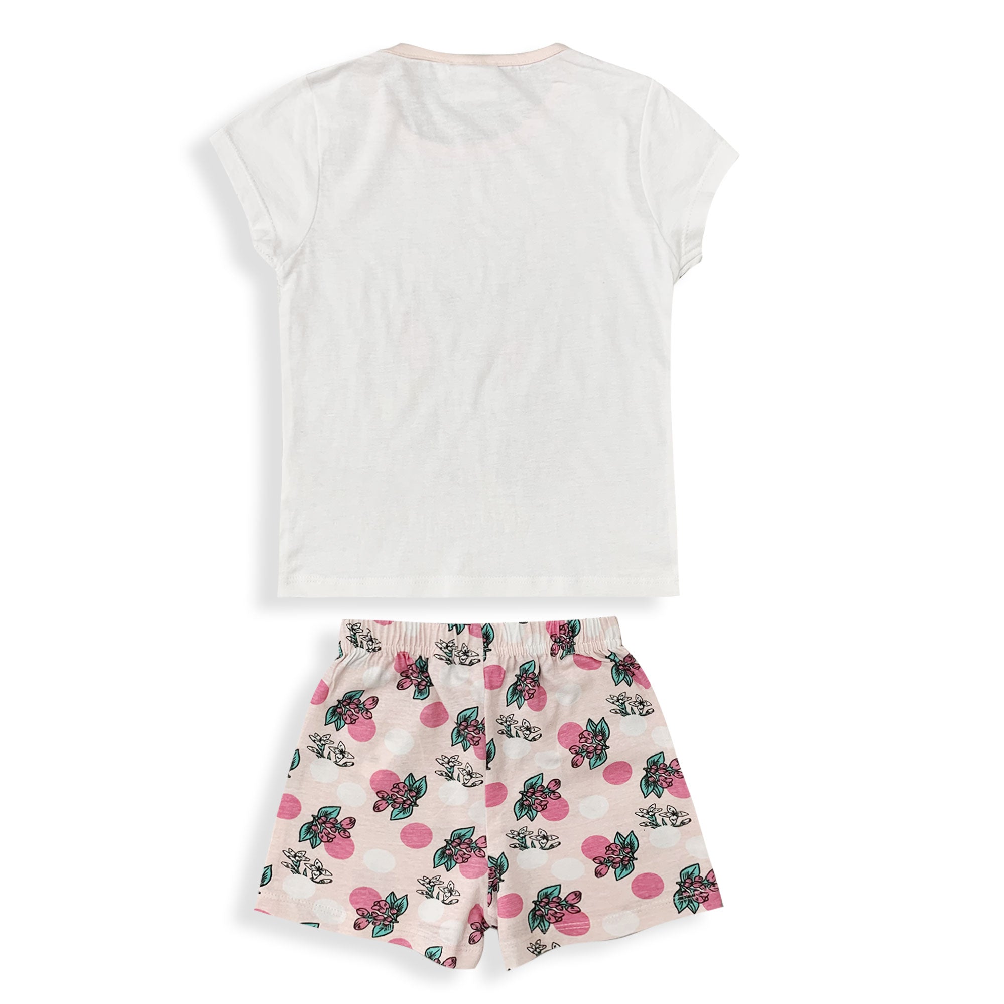 Pigiama bambina Disney Aristogatti Marie pantaloncino in cotone stampato 6032