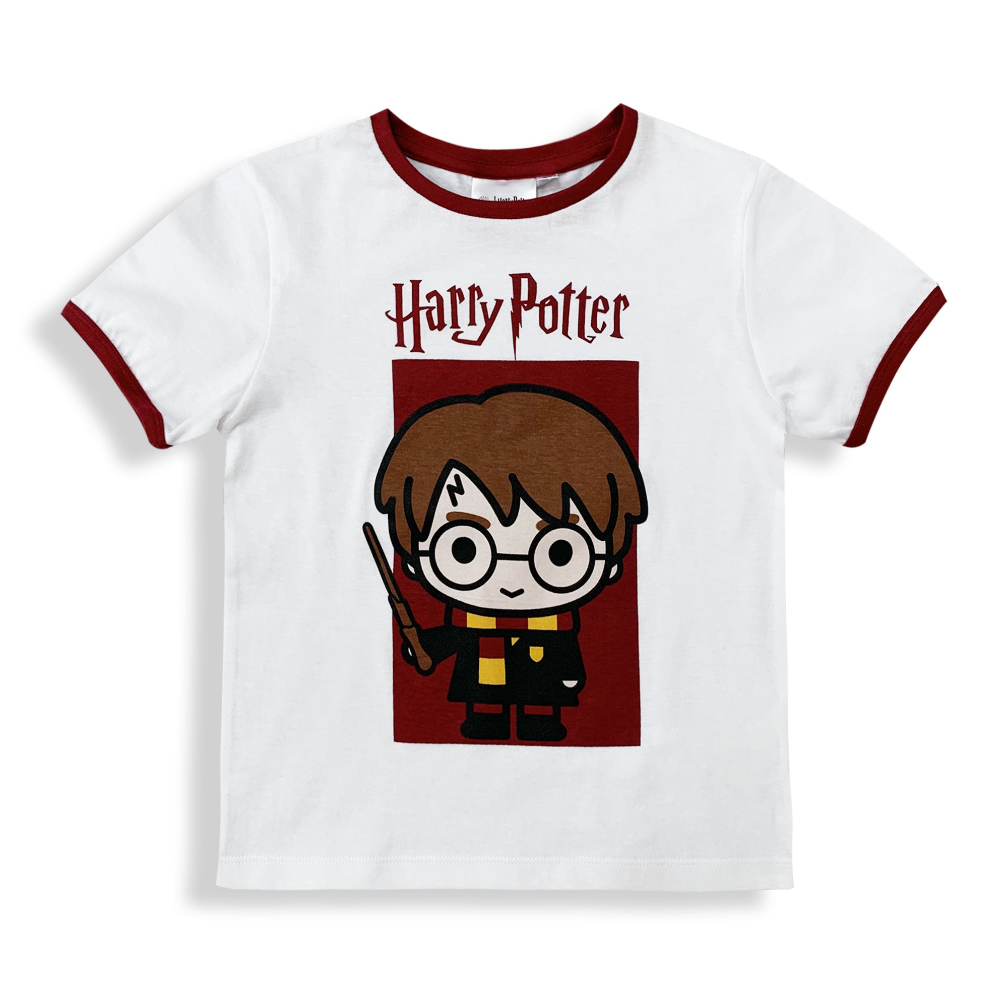 Maglia stampata Harry Potter maglietta maniche corte in cotone bambino 6036