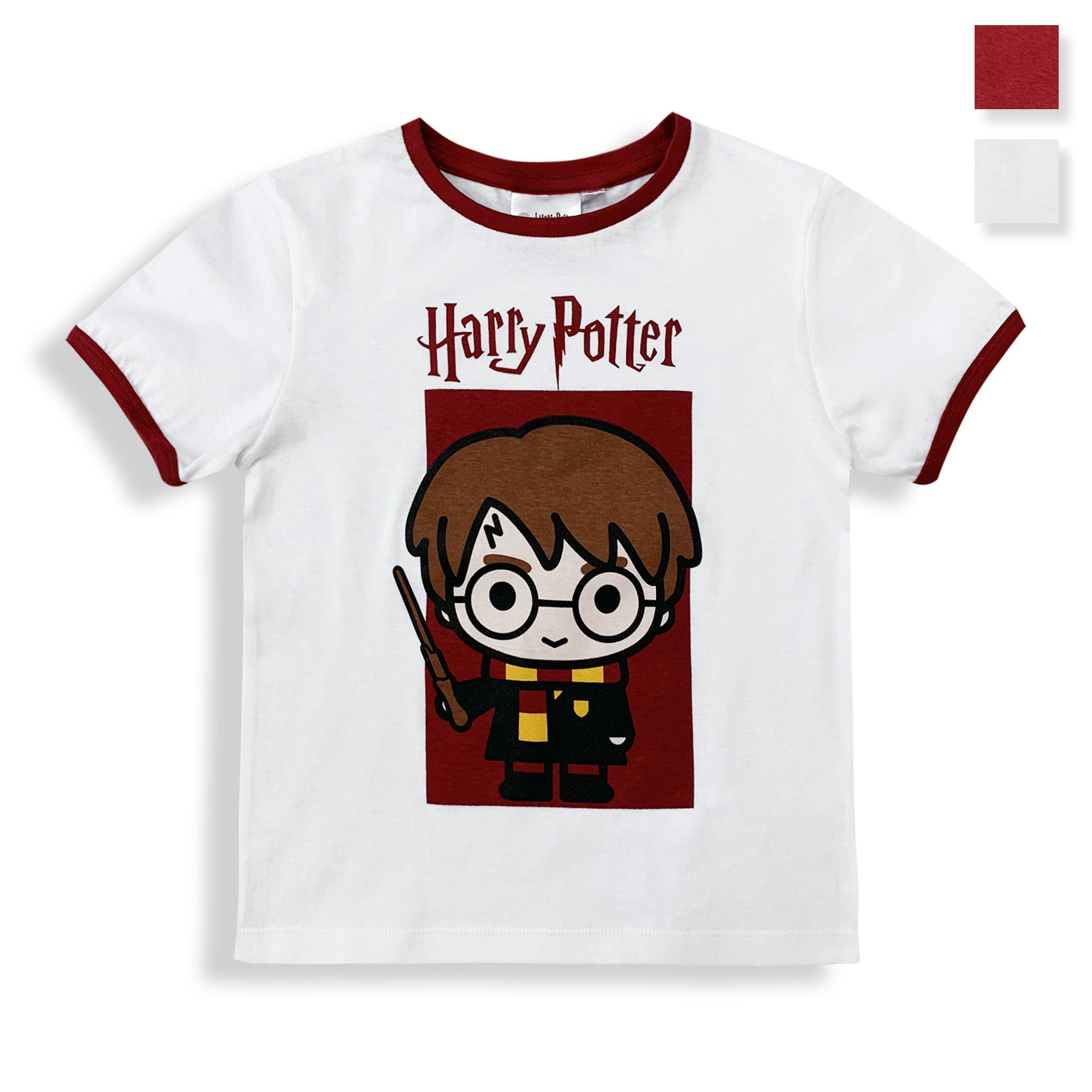 Maglia stampata Harry Potter maglietta maniche corte in cotone bambino 6036