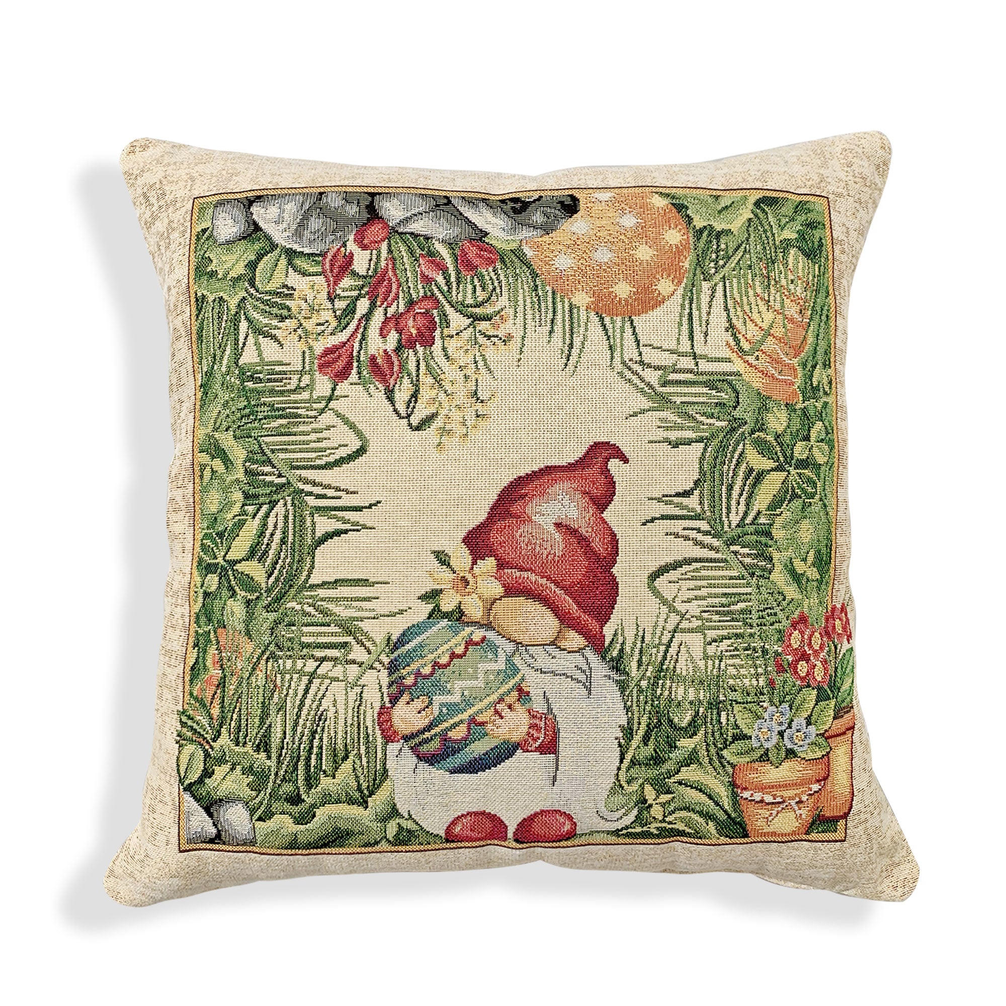Cuscino arredo pasquale in gobelin Vingi 45x45 decorazione Pasqua dis.8 6055