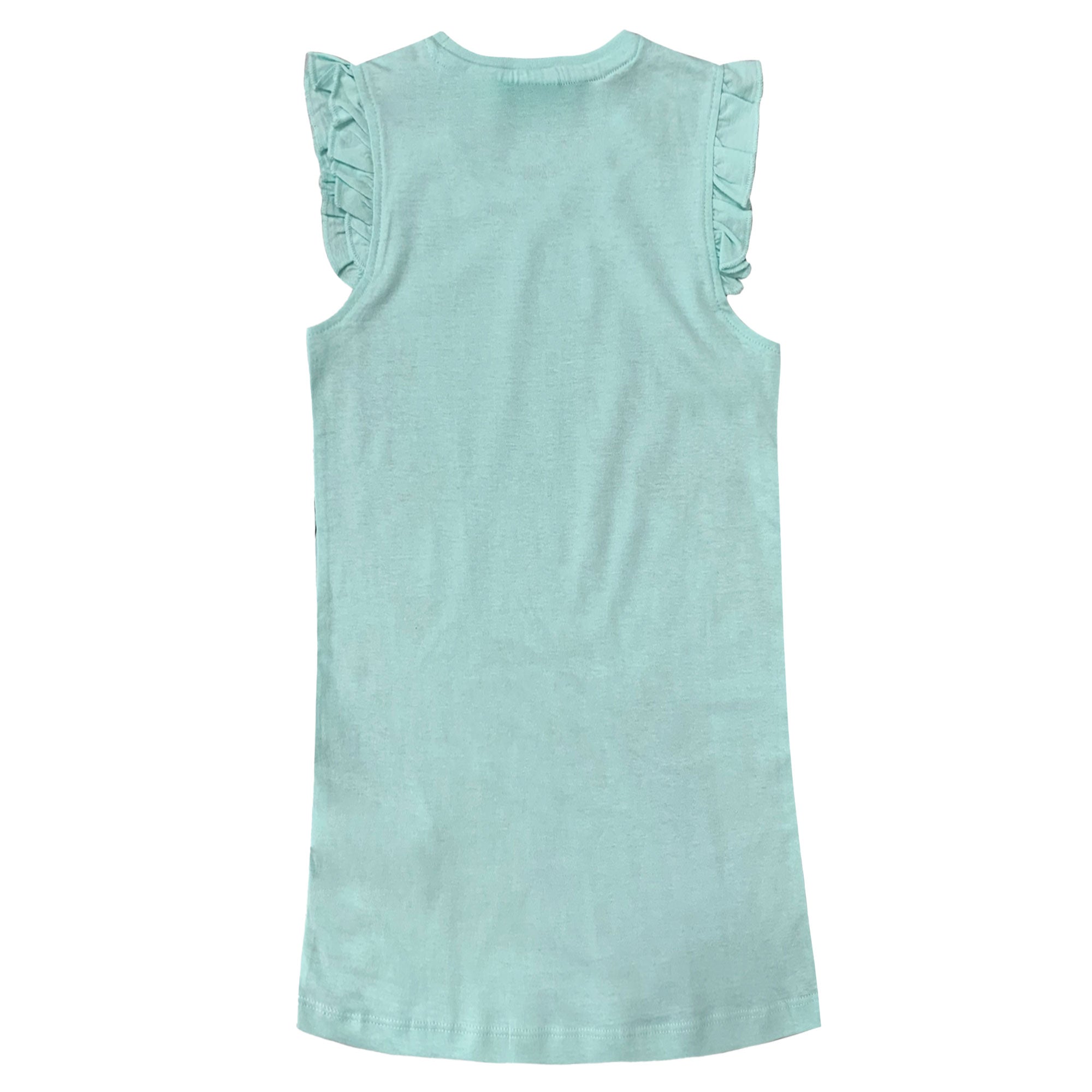 Camicia da notte bambina Disney Frozen Elsa canotta con rouches in cotone 6080