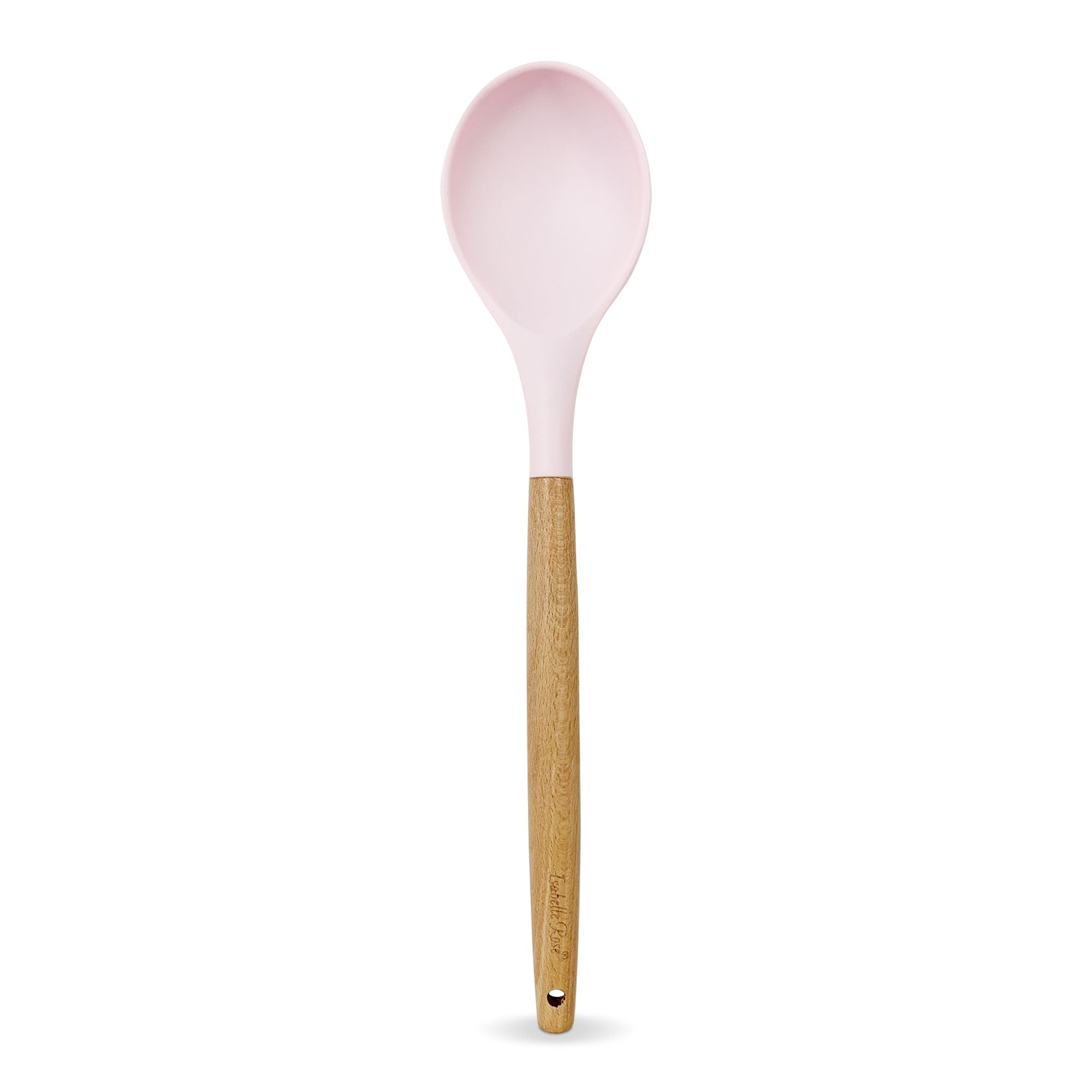 Cucchiaio da cucina Isabelle Rose mestolo in silicone con manico in legno 6084