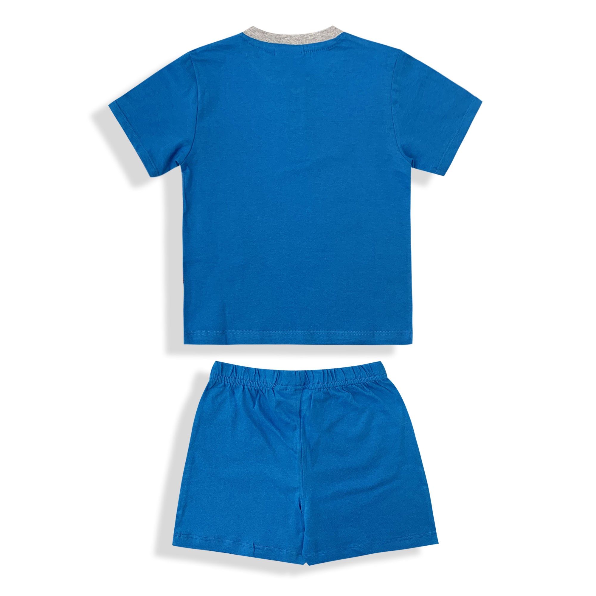 Pigiama bambino Marvel Avengers maglia e pantalone corto estivo in cotone 6090